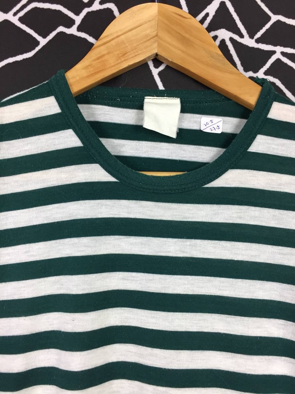 Vintage Vtg 90s Ringer Paperthin Single Stitch Stripe Tee Size US M / EU 48-50 / 2 - 4 Thumbnail
