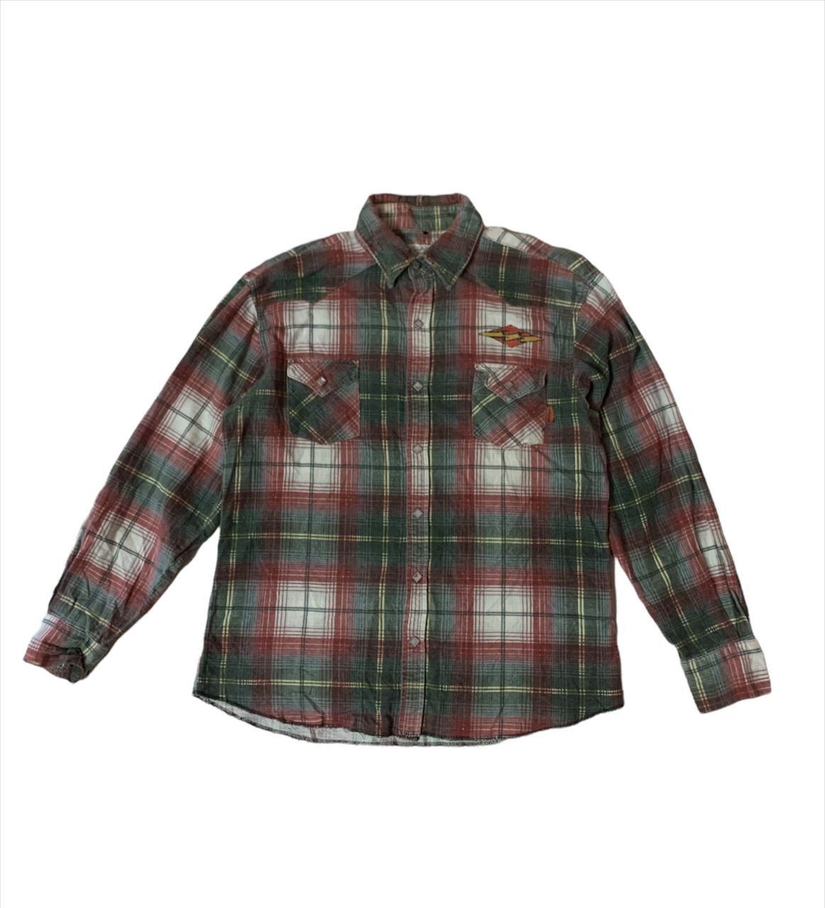 Billabong Billabong Flannel Soft Skeleton Print Old Surf Size US L / EU 52-54 / 3 - 3 Thumbnail