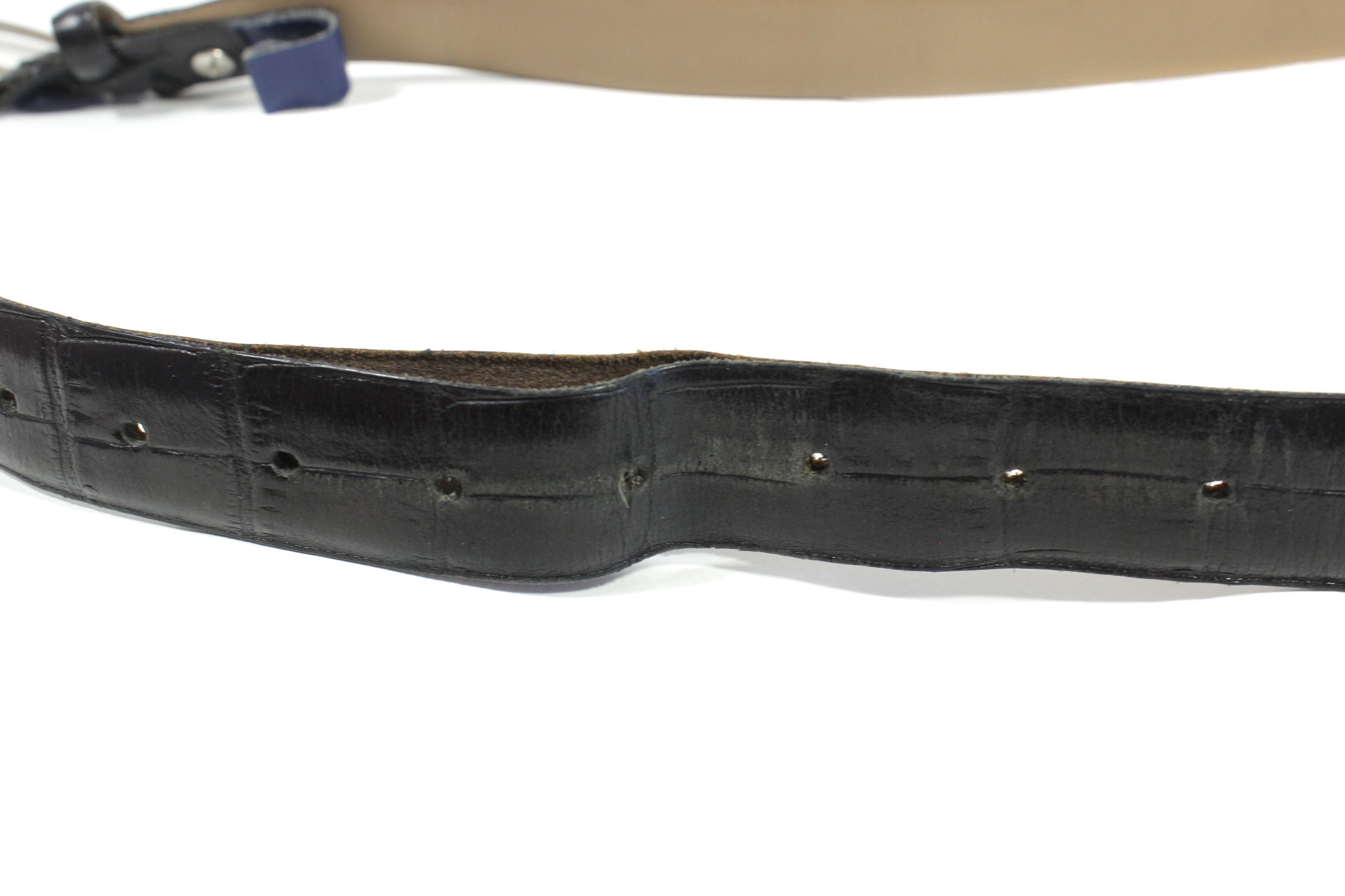 Kenzo Distressed Leather Belt Vintage Size ONE SIZE - 5 Thumbnail