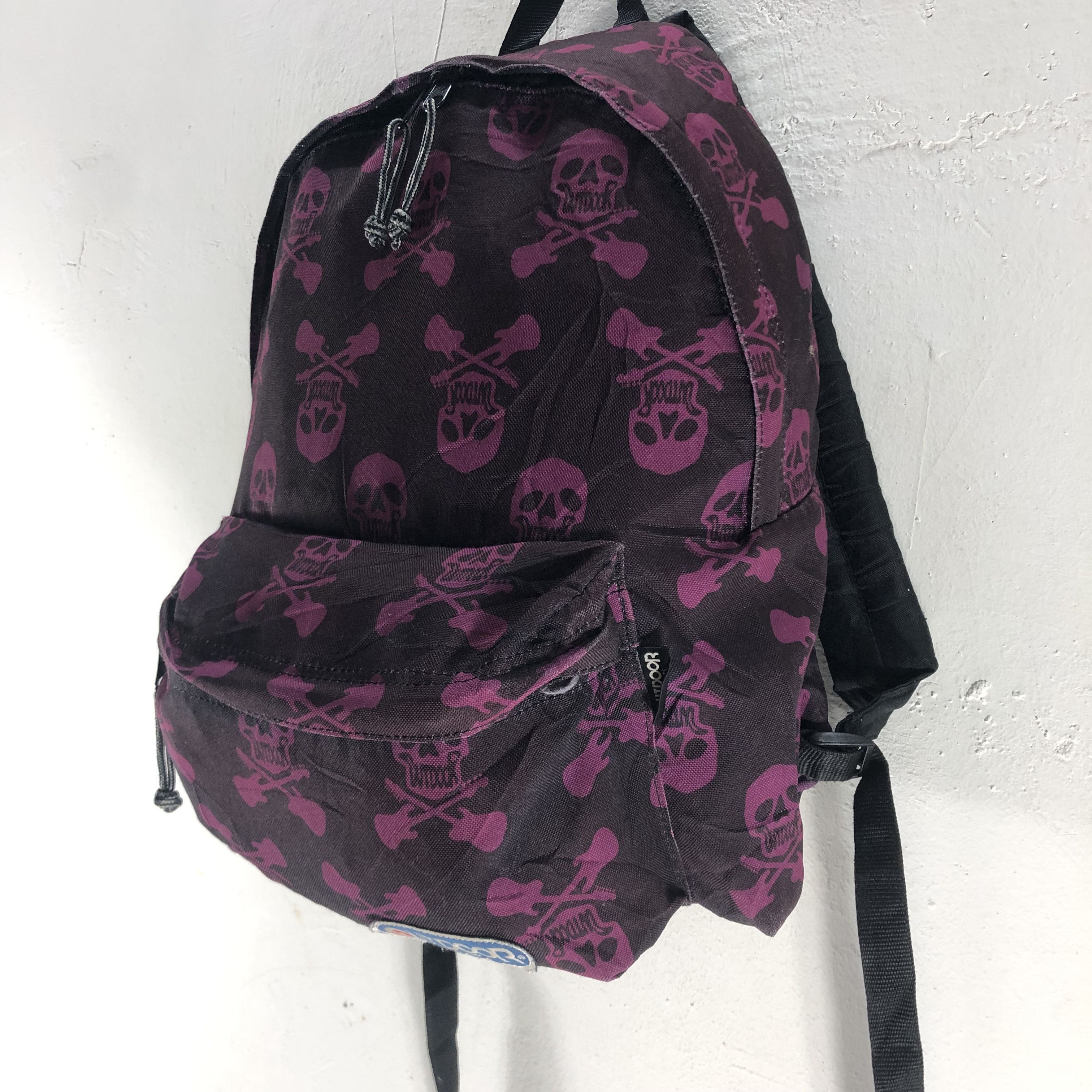 バッグ wrstwrstwrst SkullPilePatchPack Big Skull Backpack Black – Kreepsville