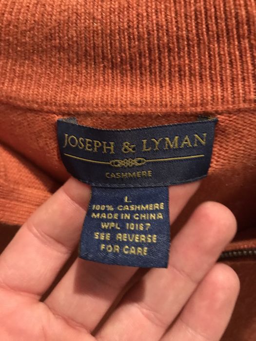 Joseph and lyman on sale cashmere