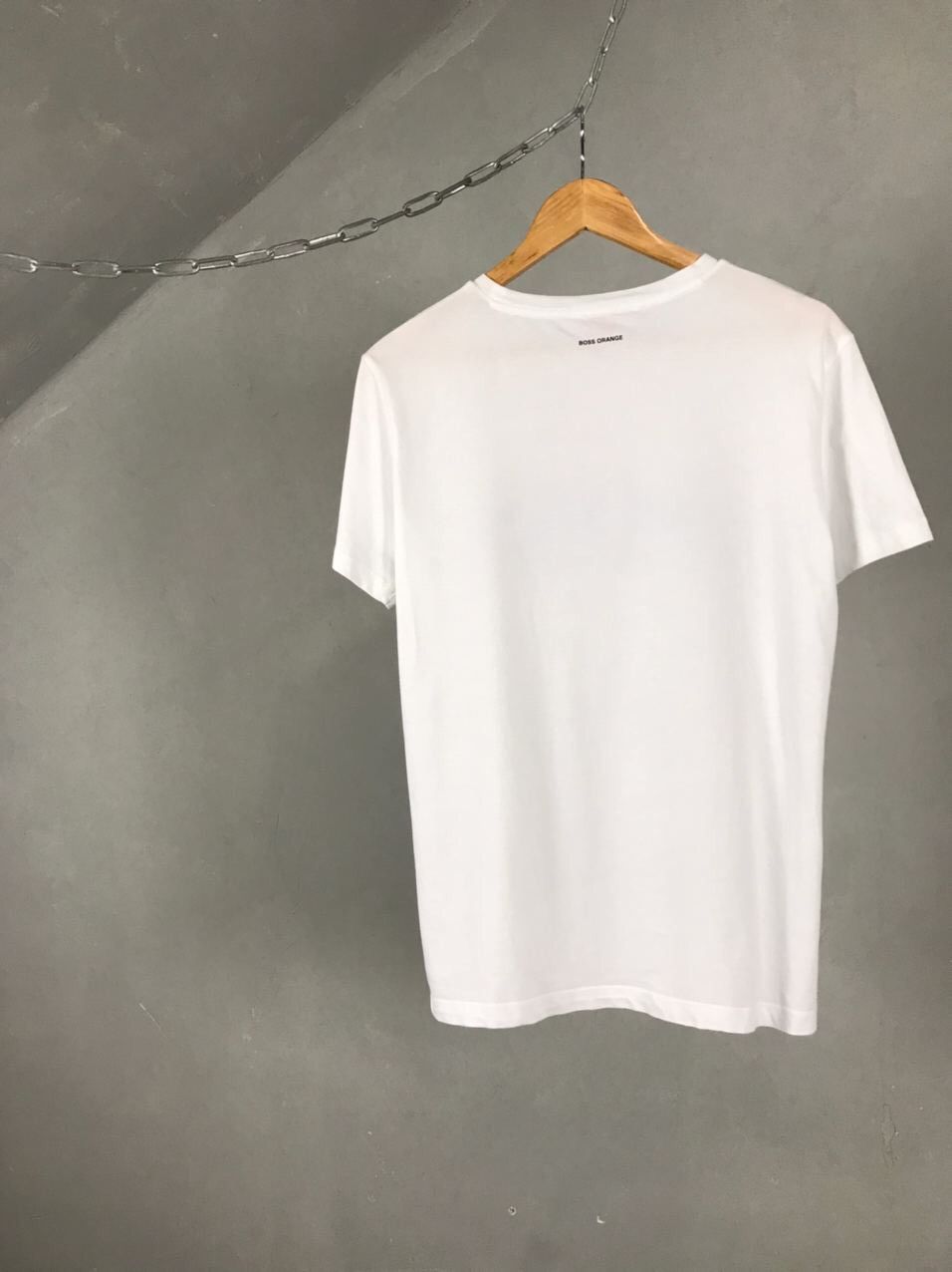 Hugo Boss Hugo Boss Big Logo Luxury White Tee Size US S / EU 44-46 / 1 - 7 Thumbnail