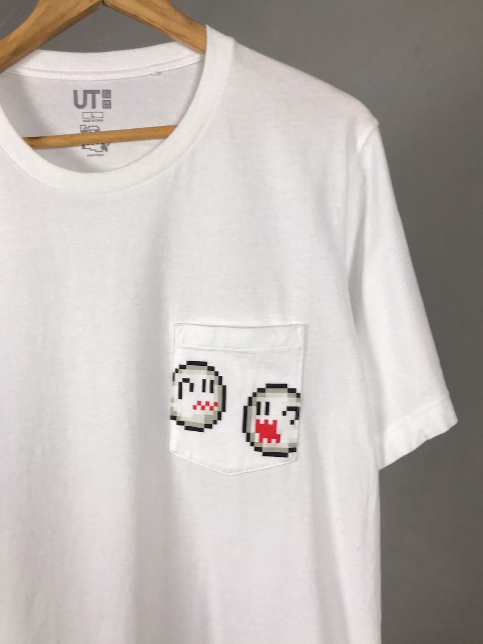 Nintendo × Uniqlo Uniqlo X Nintendo White Streetwear Tee Size US L / EU 52-54 / 3 - 2 Thumbnail