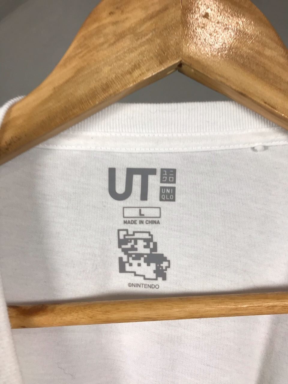 Nintendo × Uniqlo Uniqlo X Nintendo White Streetwear Tee Size US L / EU 52-54 / 3 - 5 Thumbnail