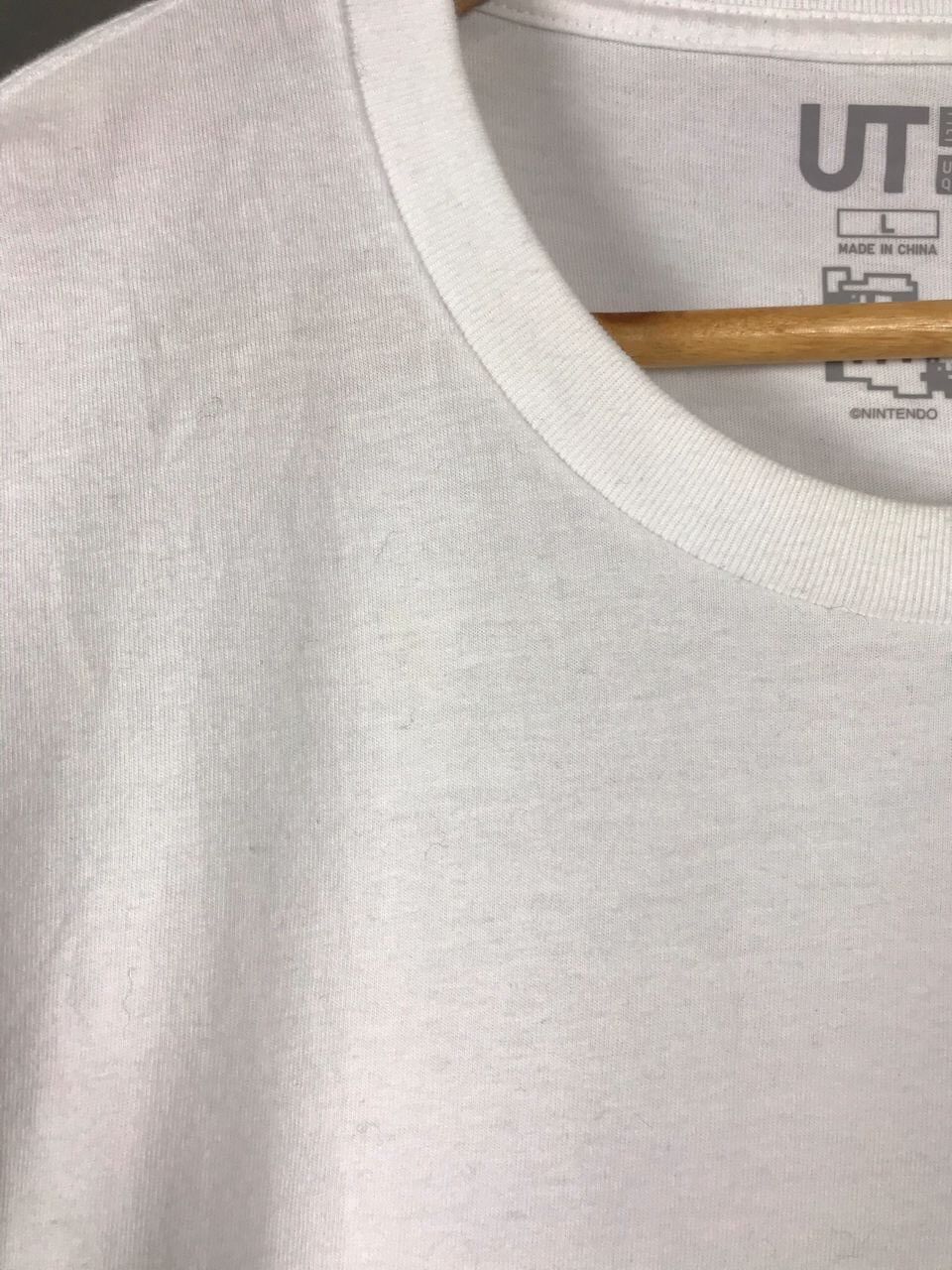 Nintendo × Uniqlo Uniqlo X Nintendo White Streetwear Tee Size US L / EU 52-54 / 3 - 4 Thumbnail