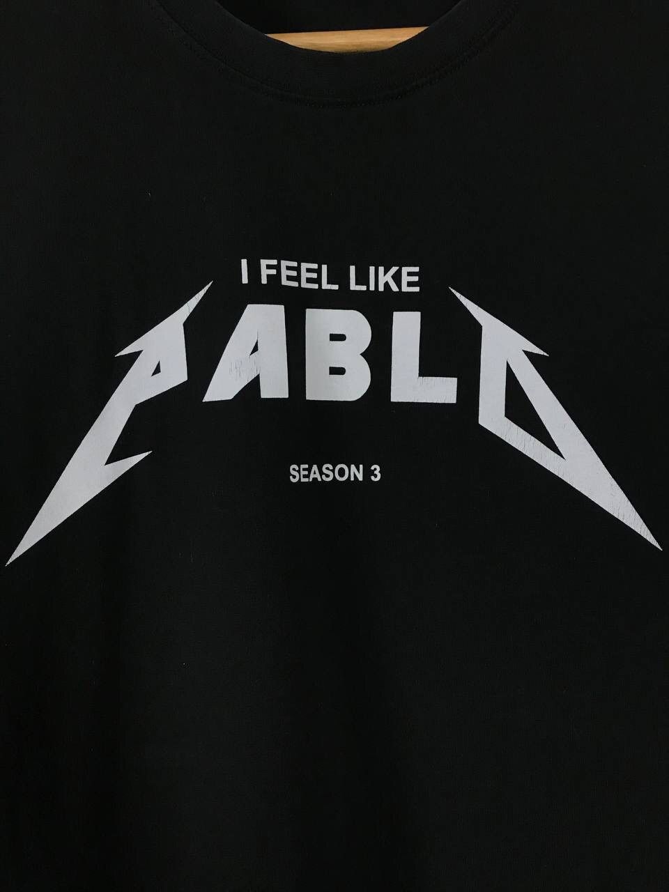 Kanye West I Feel Like Pablo Season 3 Stre Black Tee Size US S / EU 44-46 / 1 - 4 Thumbnail