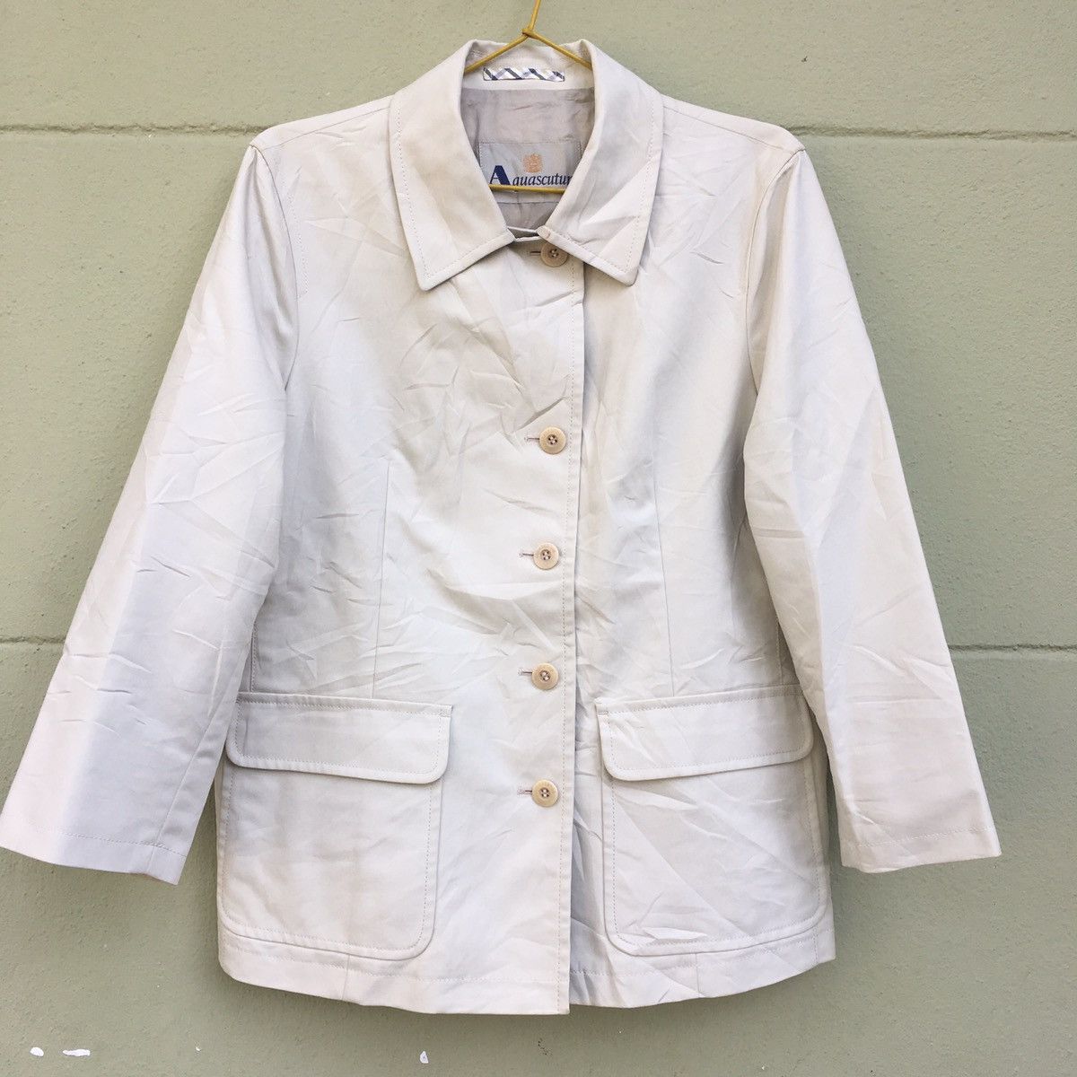 Aquascutum Aquascutum Single Breath Women Coat Size ONE SIZE - 1 Thumbnail