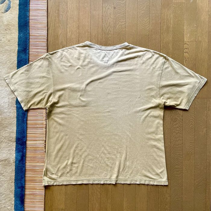 Visvim Amplus Tee Crash Yellow | Grailed