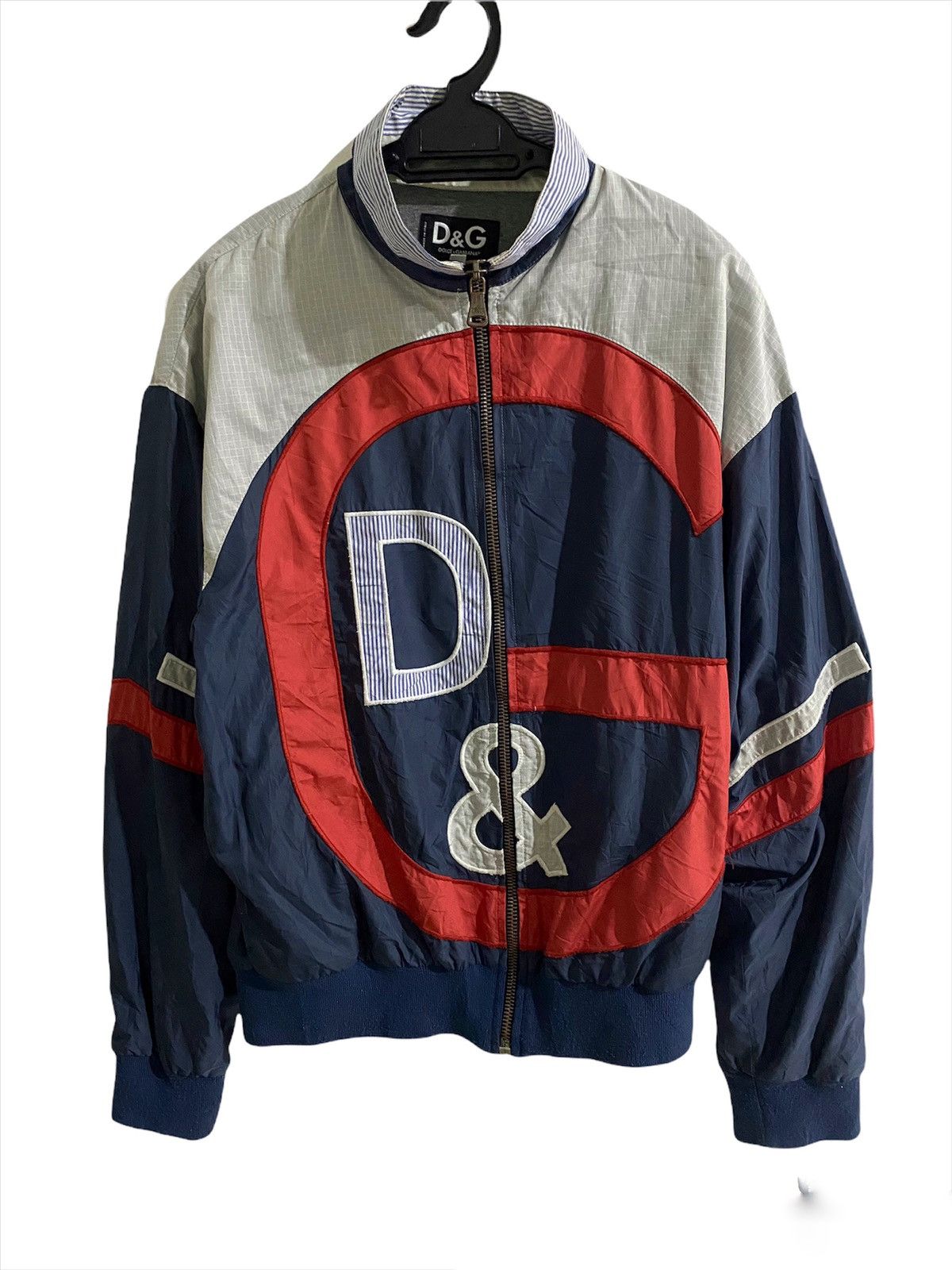Dolce & Gabbana Dolce & Gabbana Big Logo Jacket nice designer Size US M / EU 48-50 / 2 - 3 Thumbnail