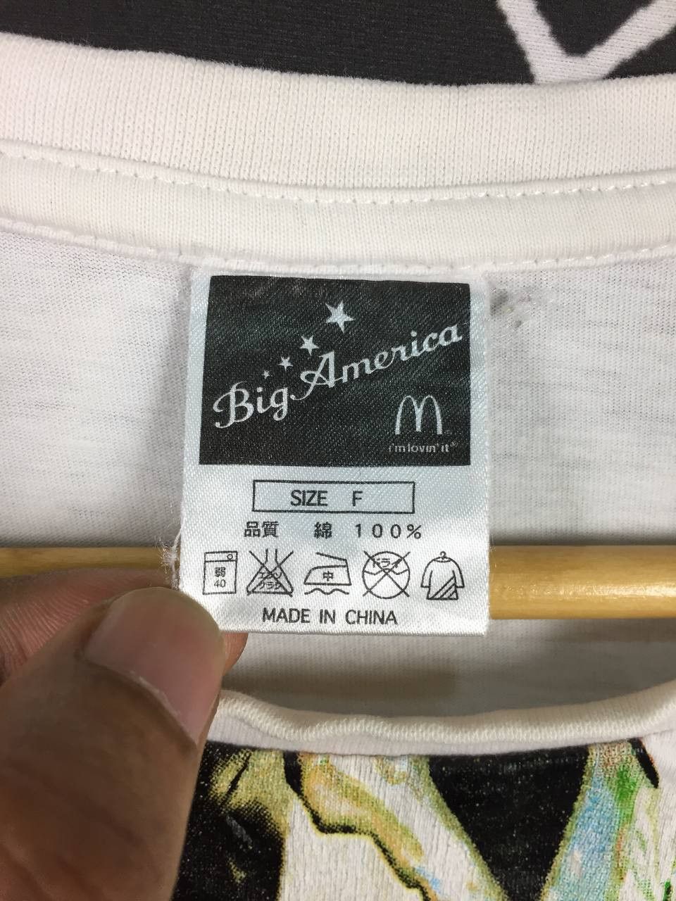 Vintage Big America McDonalds Big Foot Graphic Tee Size US M / EU 48-50 / 2 - 8 Thumbnail