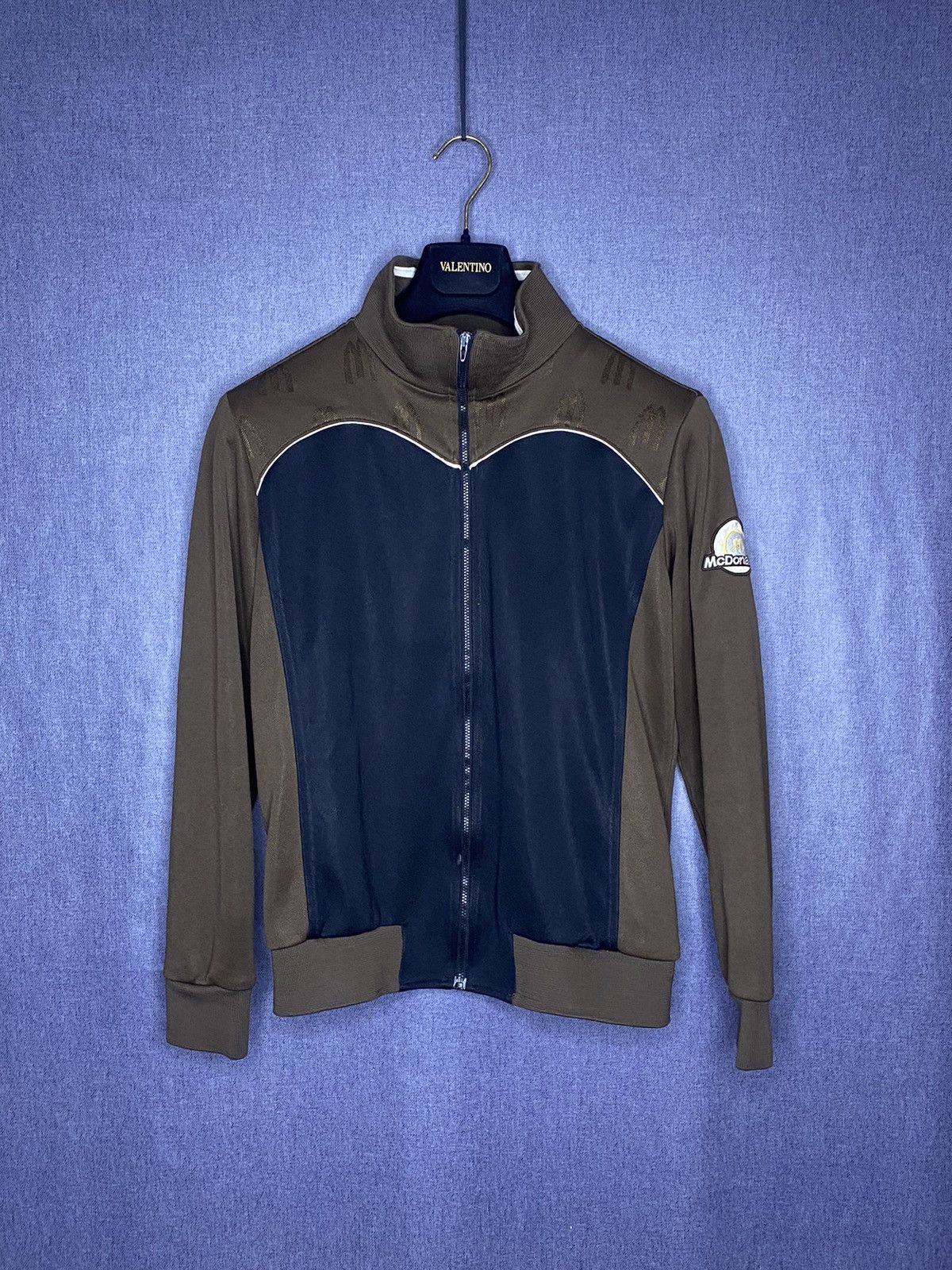 Mcdonalds uniform vintage track jacket