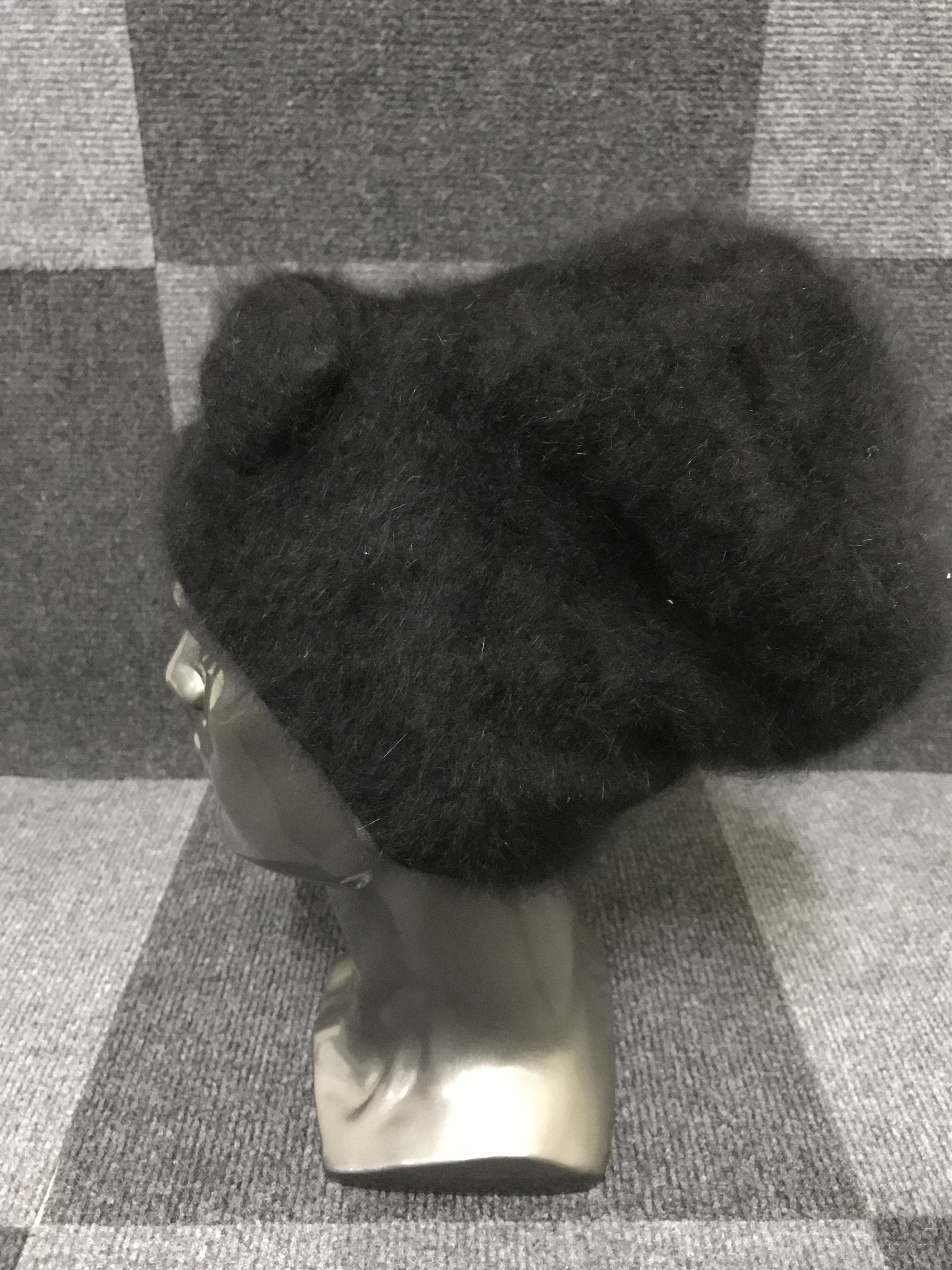 Designer × Furla BSC17 FURLA Luxury Fur Beanie Size ONE SIZE - 2 Thumbnail