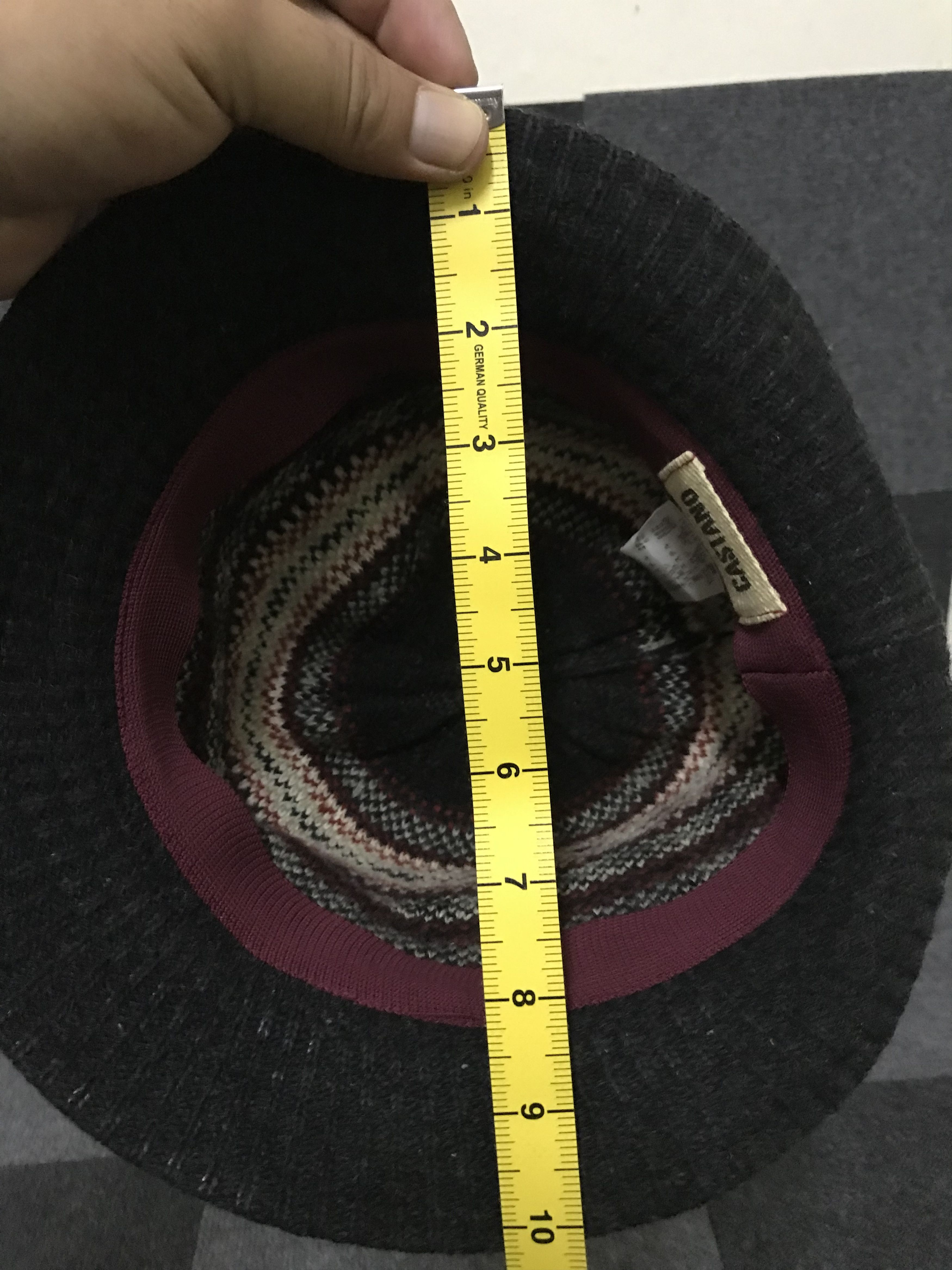 Japanese Brand BSC19 CASTANO Wool Motive Bucket Hat Size ONE SIZE - 6 Thumbnail