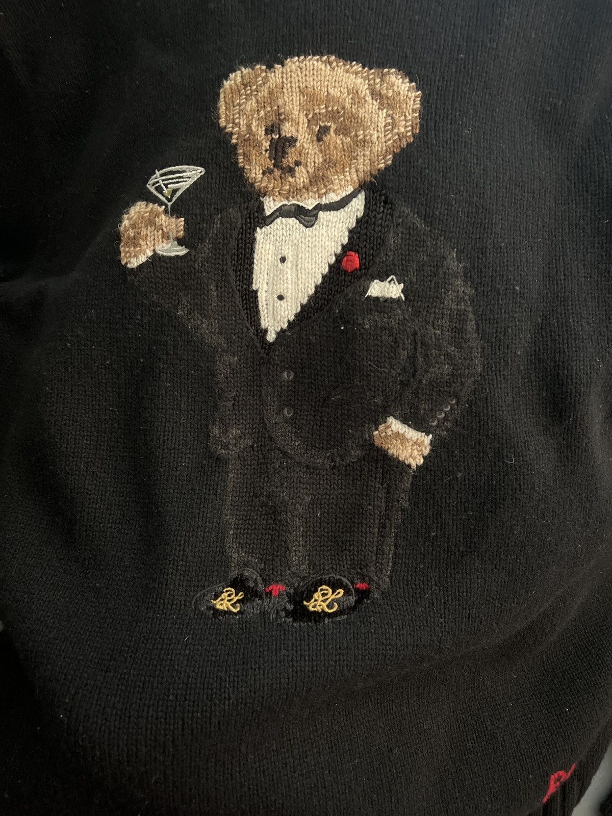 Polo bear martini sweater best sale