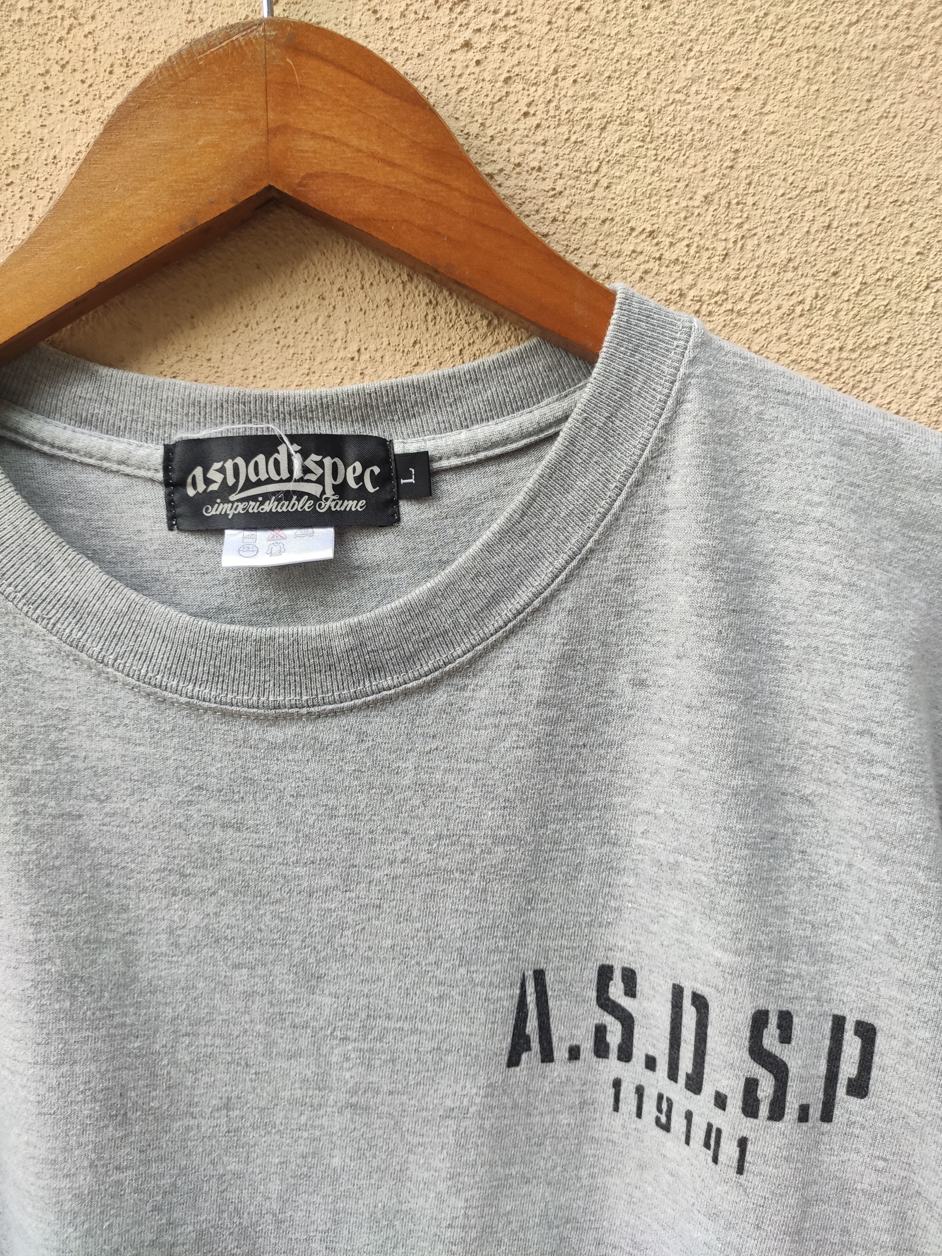 Japanese Brand 🔥 Asnadispec t shirt Size US M / EU 48-50 / 2 - 4 Thumbnail