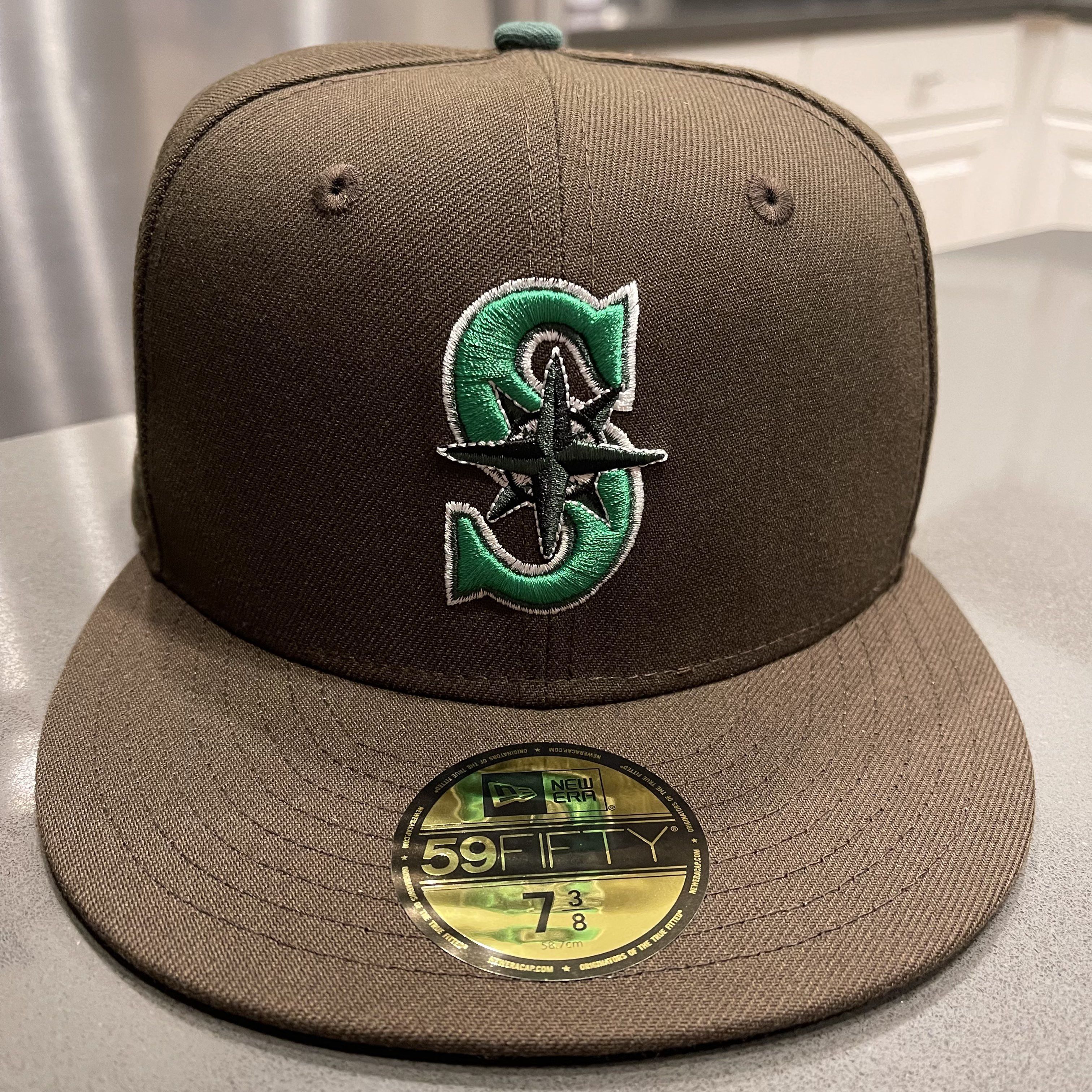 New Era 7 3/8 Seattle Mariners Coffee Pack Starbucks Fitted Hat Grailed