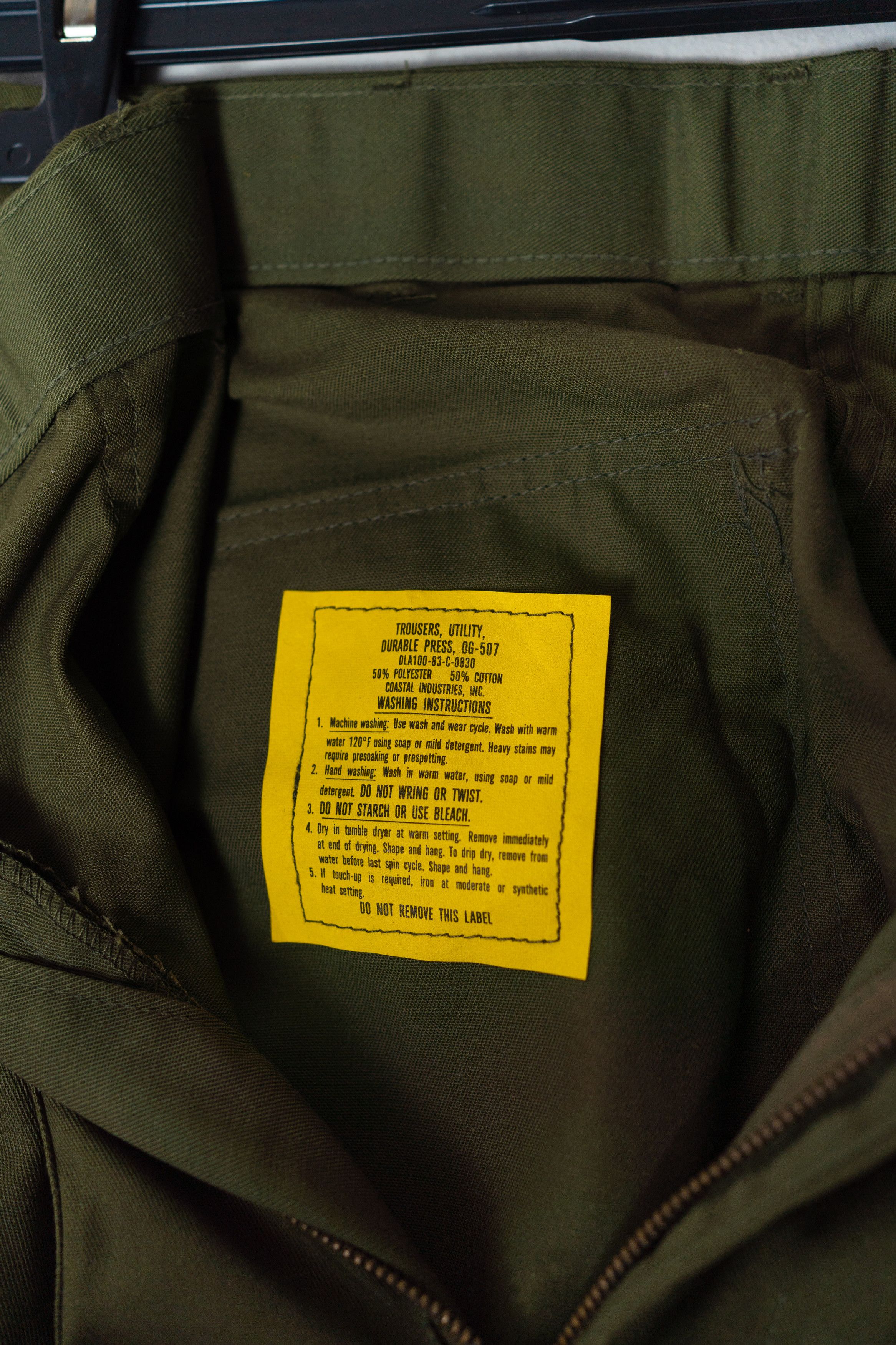 Vintage Vintage 70s/80s OG 507 Military Trousers Size US 29 - 4 Thumbnail
