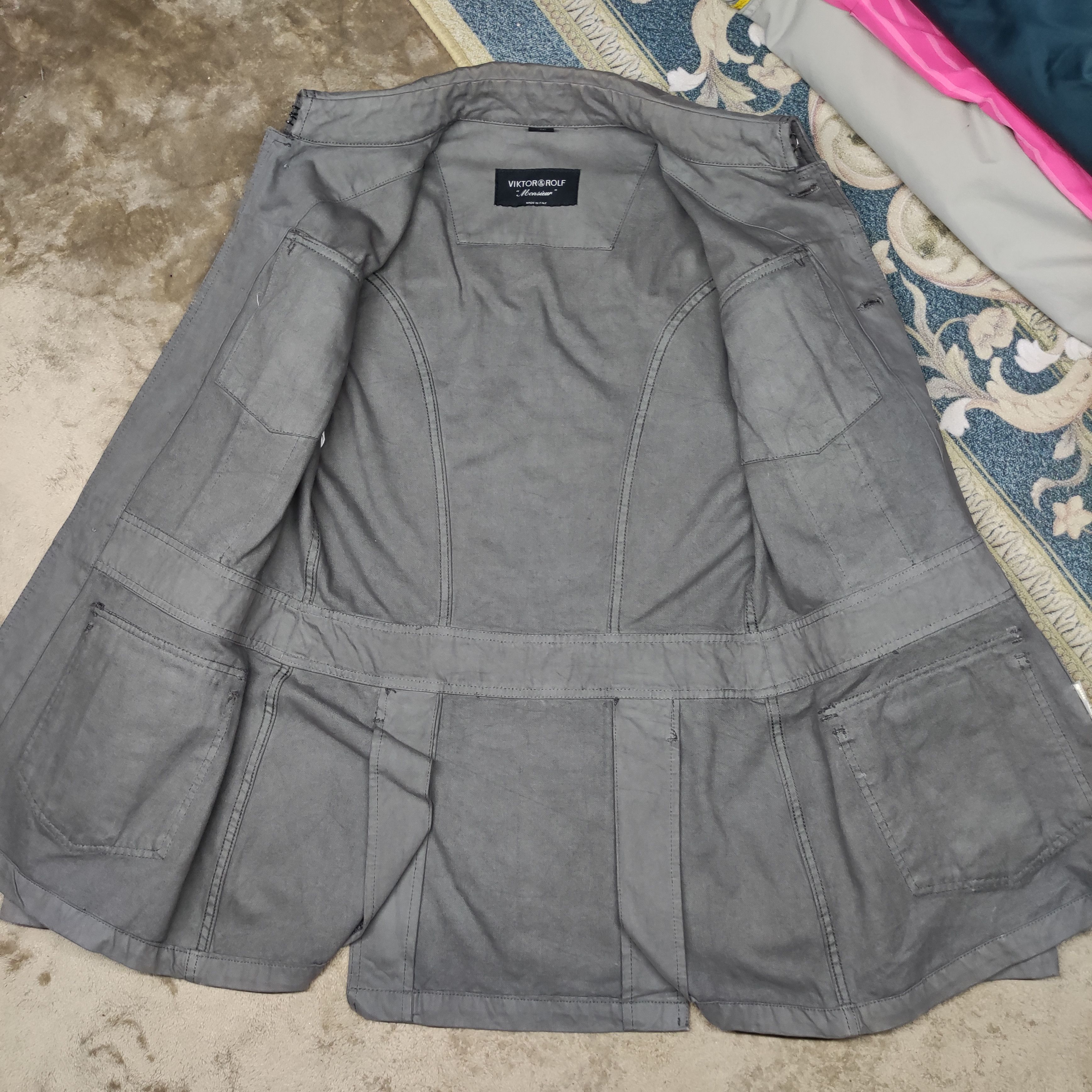 Viktor & Rolf Rare Viktor & rolf military style multi pocket jacket Size US M / EU 48-50 / 2 - 7 Thumbnail