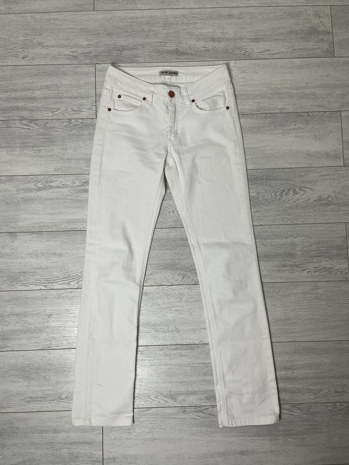 Acne Studios Acne studios jeans casual denim pants white Size 27" / US 4 / IT 40 - 14 Thumbnail