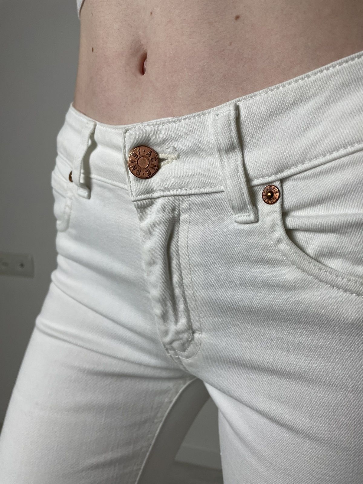 Acne Studios Acne studios jeans casual denim pants white Size 27" / US 4 / IT 40 - 10 Thumbnail