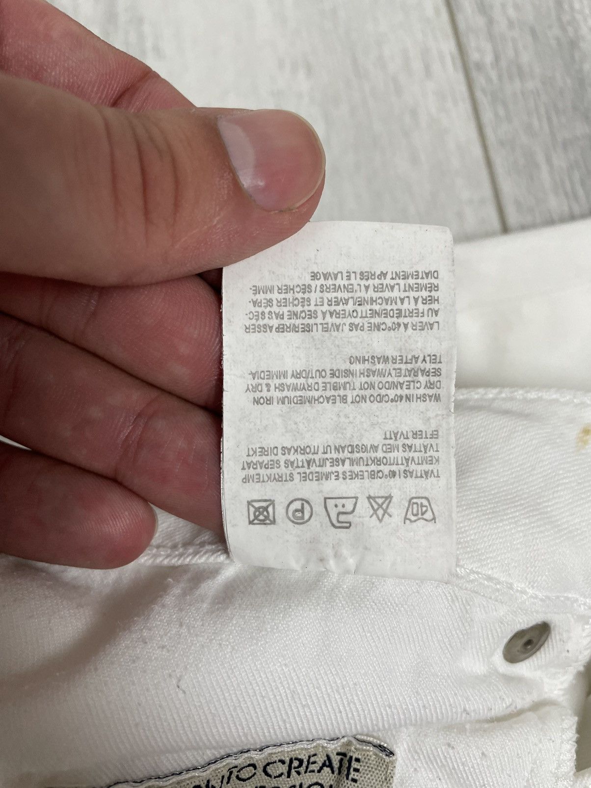 Acne Studios Acne studios jeans casual denim pants white Size 27" / US 4 / IT 40 - 18 Thumbnail