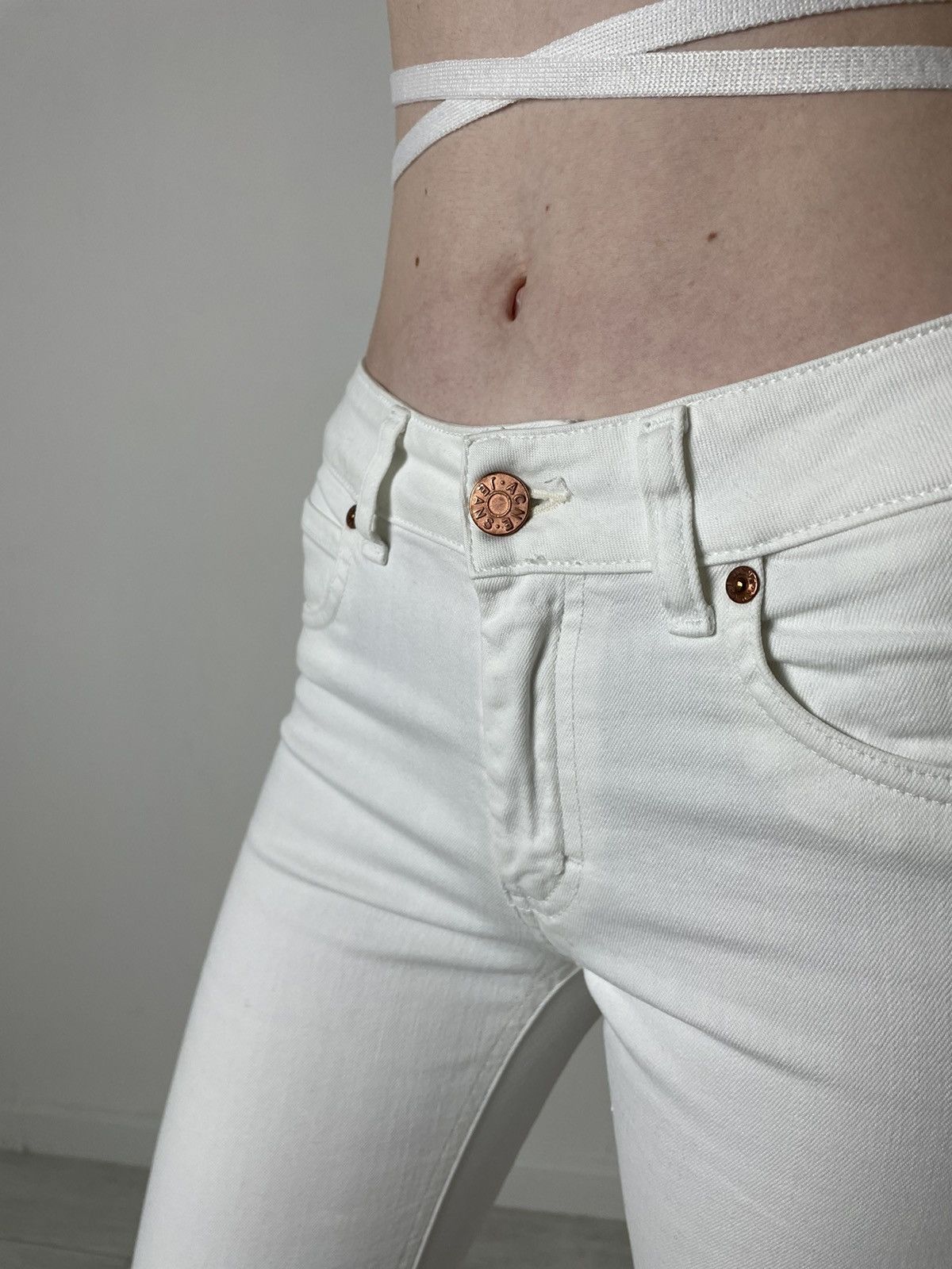 Acne Studios Acne studios jeans casual denim pants white Size 27" / US 4 / IT 40 - 13 Thumbnail