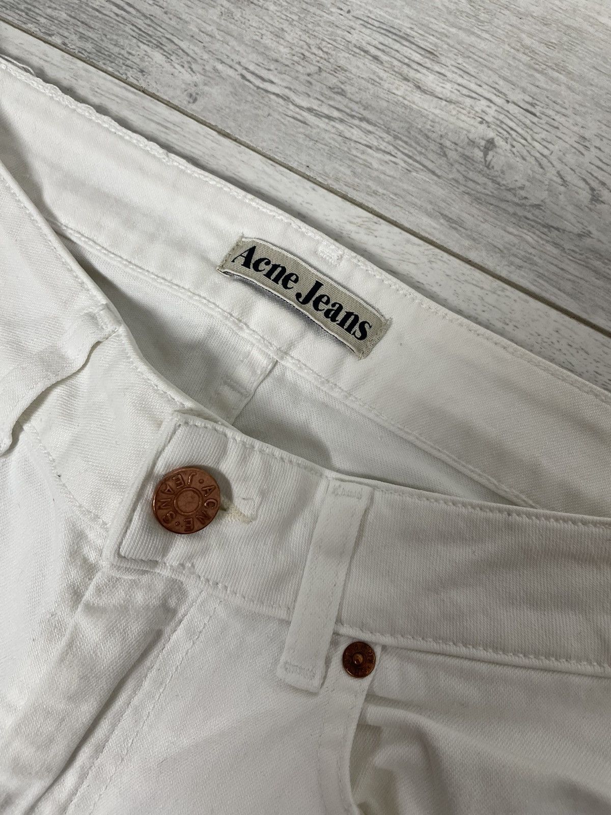 Acne Studios Acne studios jeans casual denim pants white Size 27" / US 4 / IT 40 - 16 Thumbnail