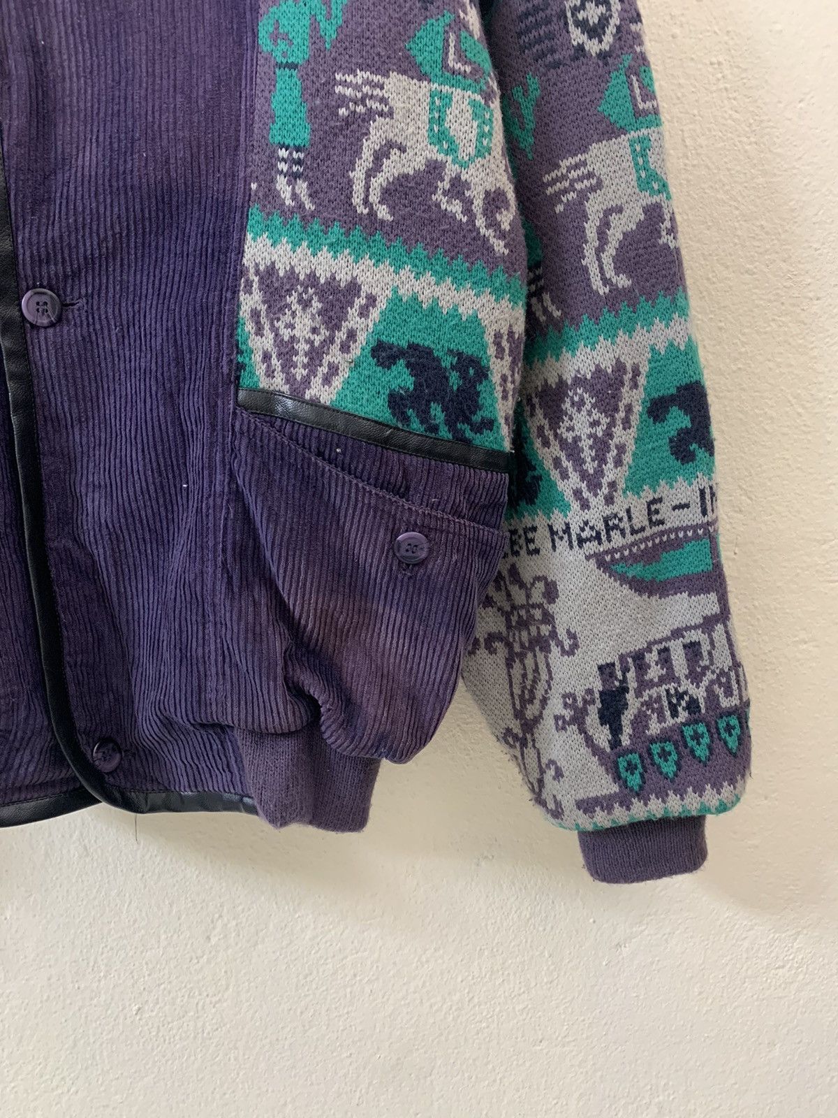 Japanese Brand Albemarle Nice Design Corduroy Hoodie Jacket Size US L / EU 52-54 / 3 - 2 Thumbnail