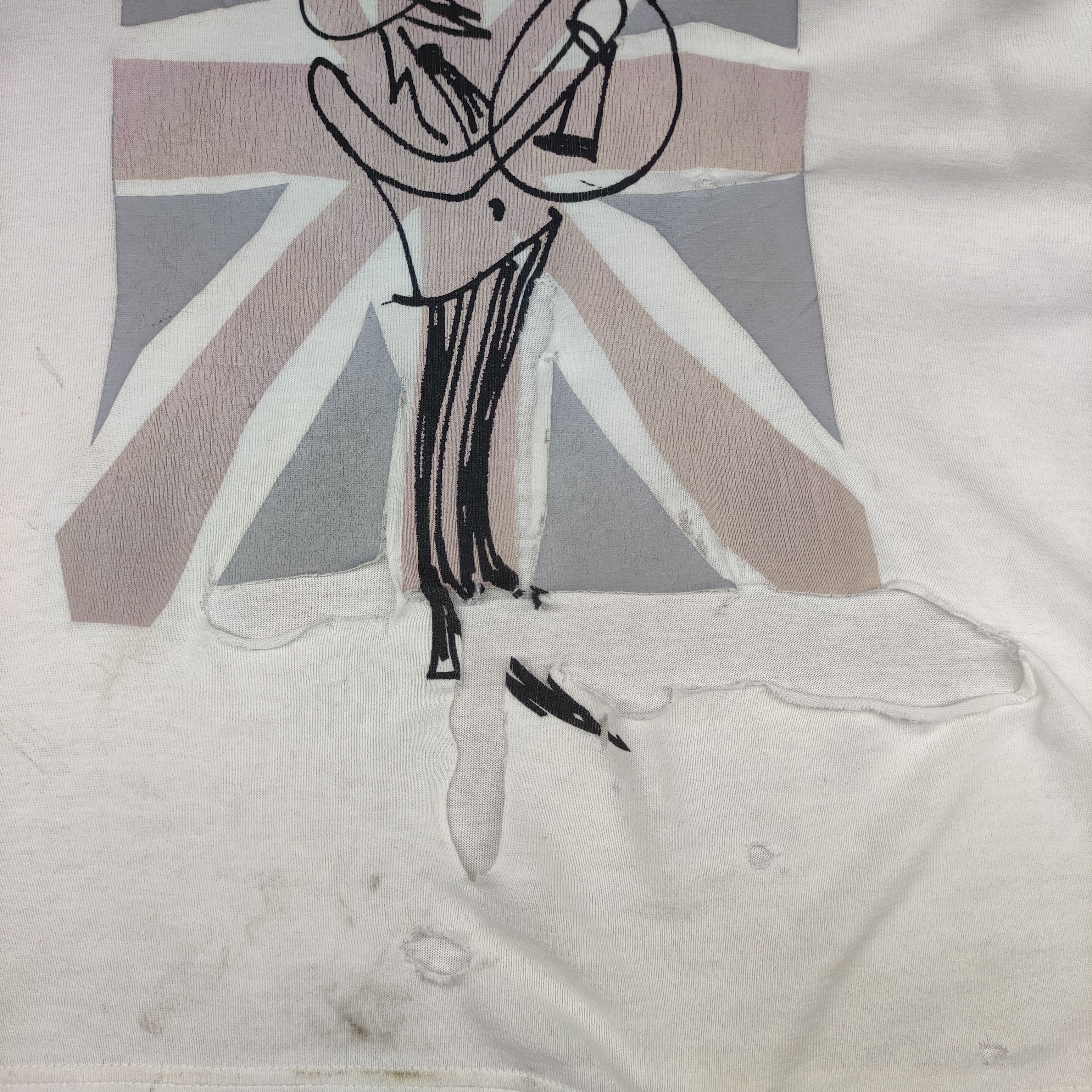Number (N)ine Number (N)ine Come on British flag DISTRESSED Size US M / EU 48-50 / 2 - 8 Thumbnail