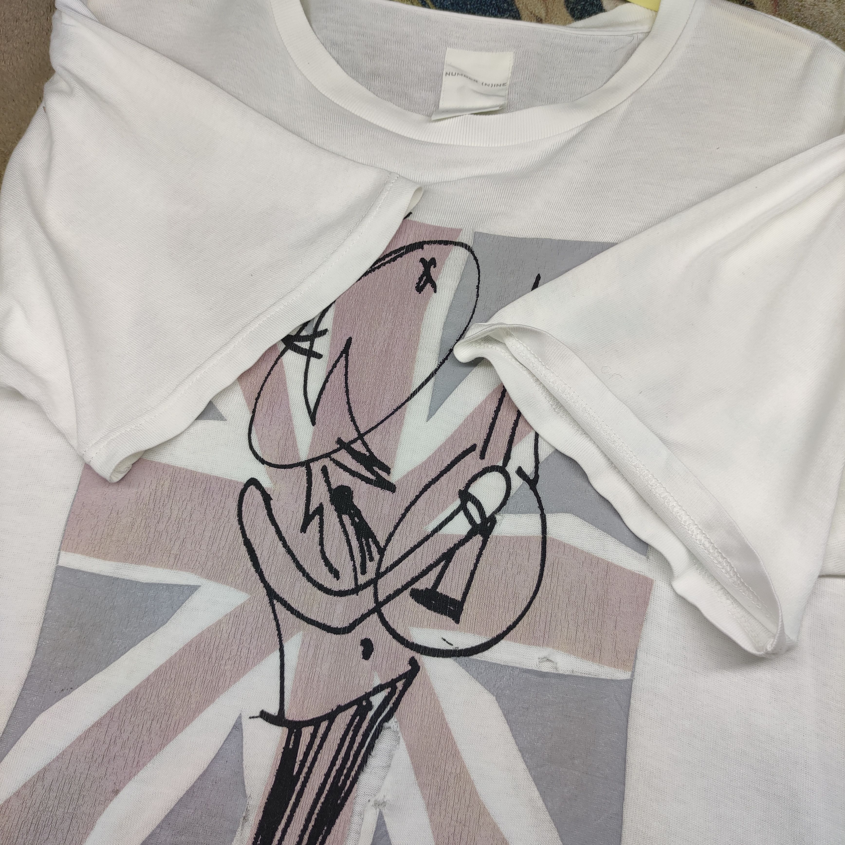 Number (N)ine Number (N)ine Come on British flag DISTRESSED Size US M / EU 48-50 / 2 - 5 Thumbnail
