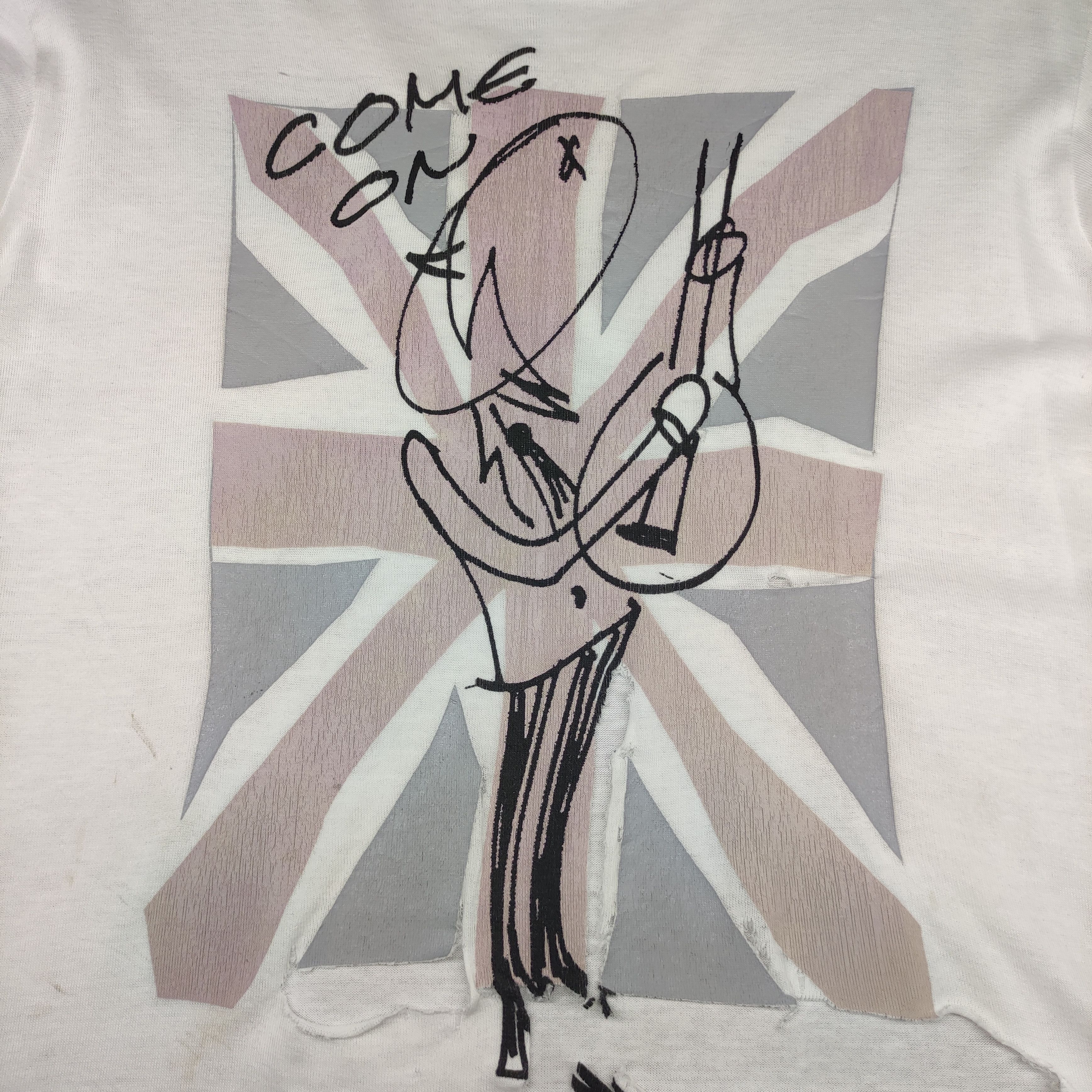 Number (N)ine Number (N)ine Come on British flag DISTRESSED Size US M / EU 48-50 / 2 - 7 Thumbnail