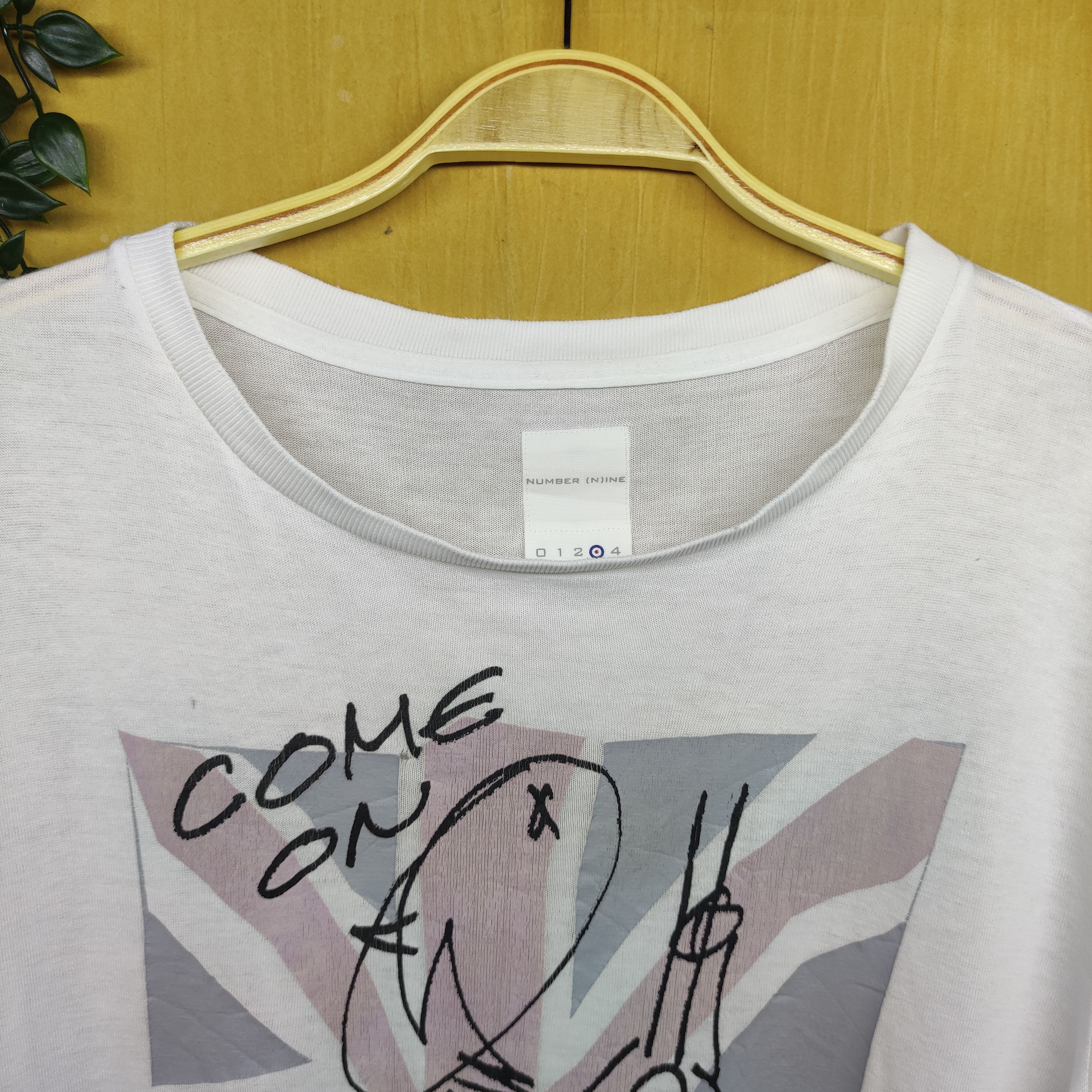 Number (N)ine Number (N)ine Come on British flag DISTRESSED Size US M / EU 48-50 / 2 - 4 Thumbnail