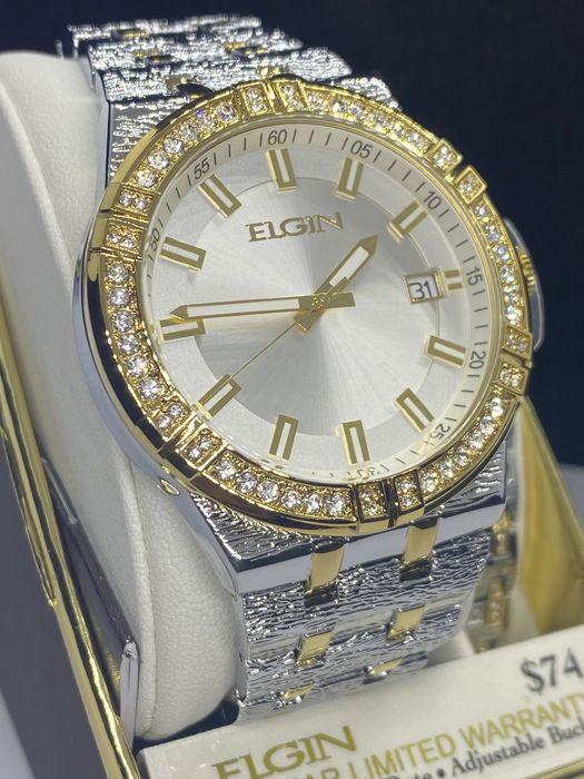 Elgin watch hot sale battery size