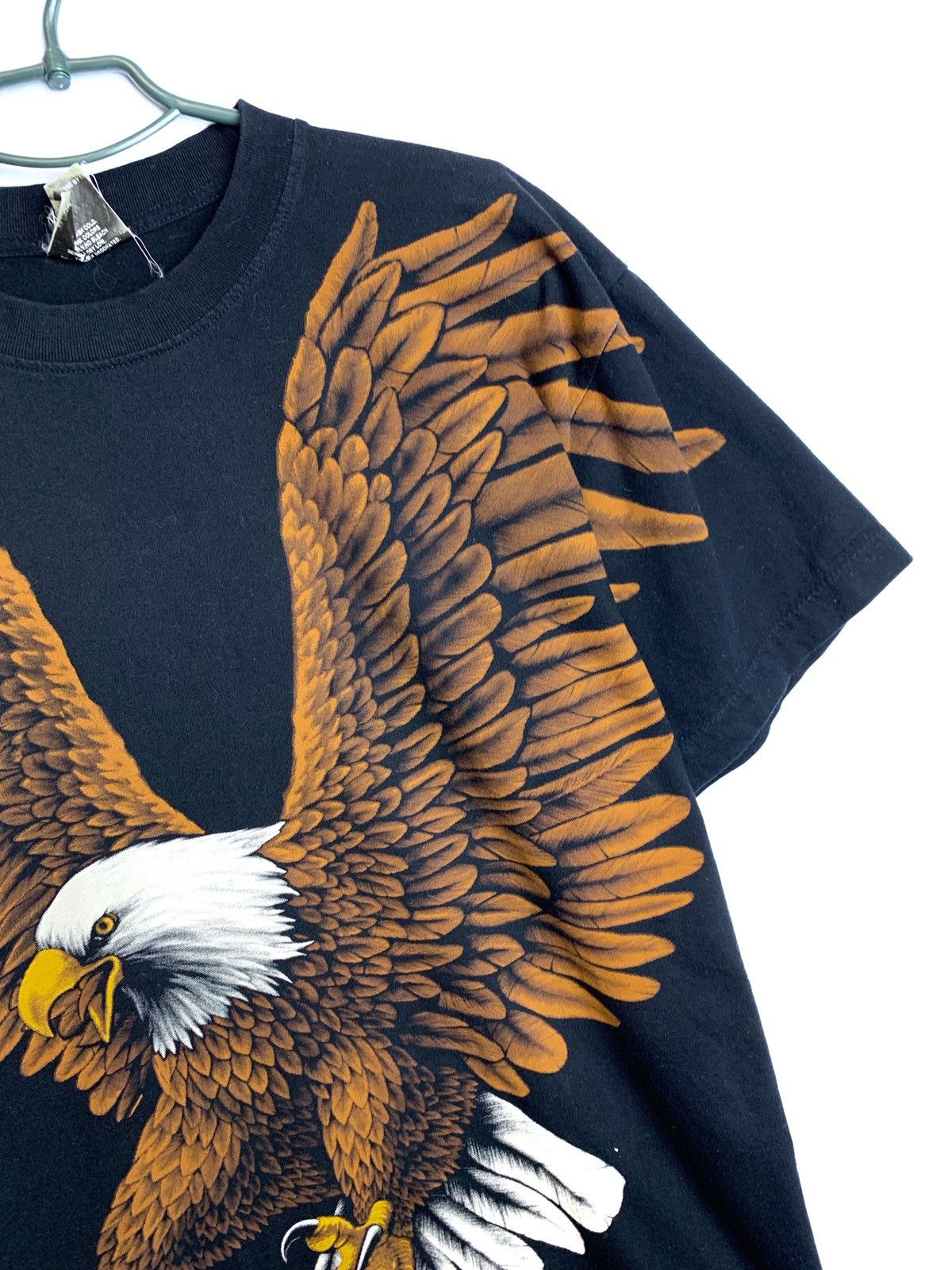 Vintage Vintage 90s BIG EAGLES DESIGN Full Print T-Shirt Size US L / EU 52-54 / 3 - 5 Thumbnail