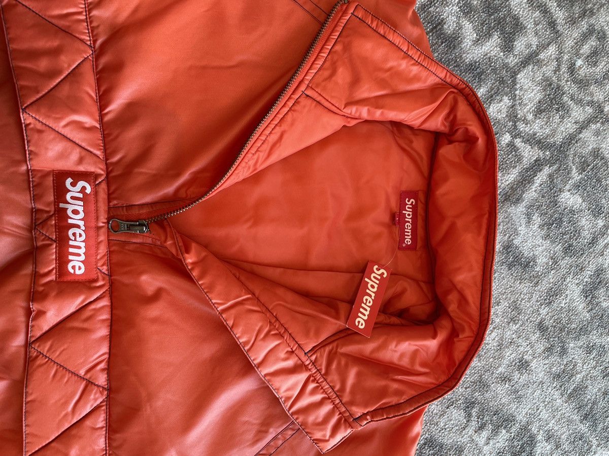 SUPREME contrast stitch pullover