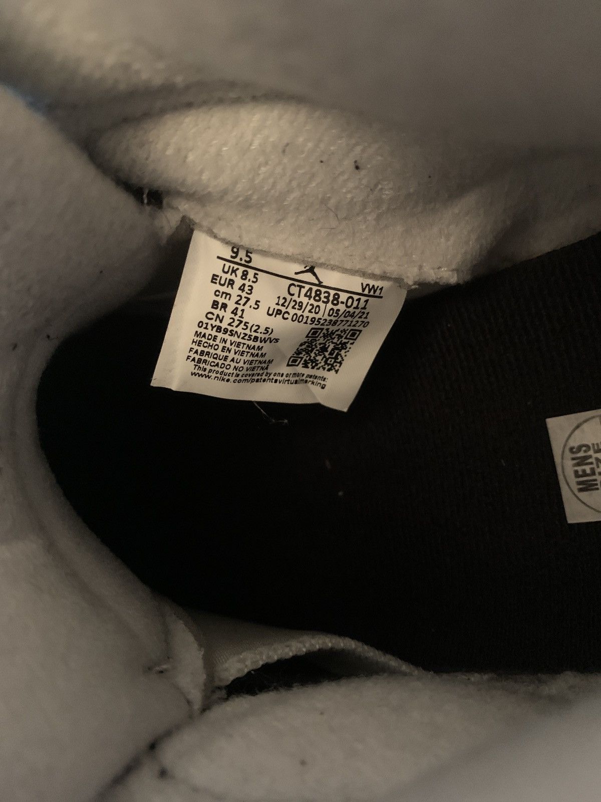 Jordan Brand Oreo Jordan 5 Size US 9.5 / EU 42-43 - 6 Thumbnail