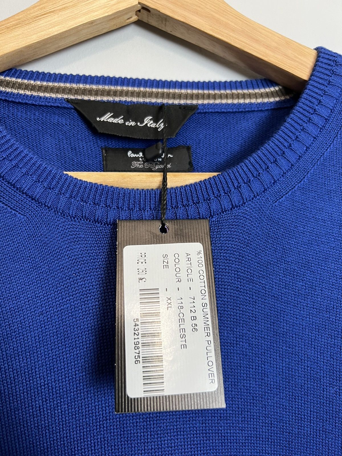Paul Smith Deadstock Paul Smith Two Tone Knitted Sweater XXL Rare Size US XXL / EU 58 / 5 - 6 Thumbnail
