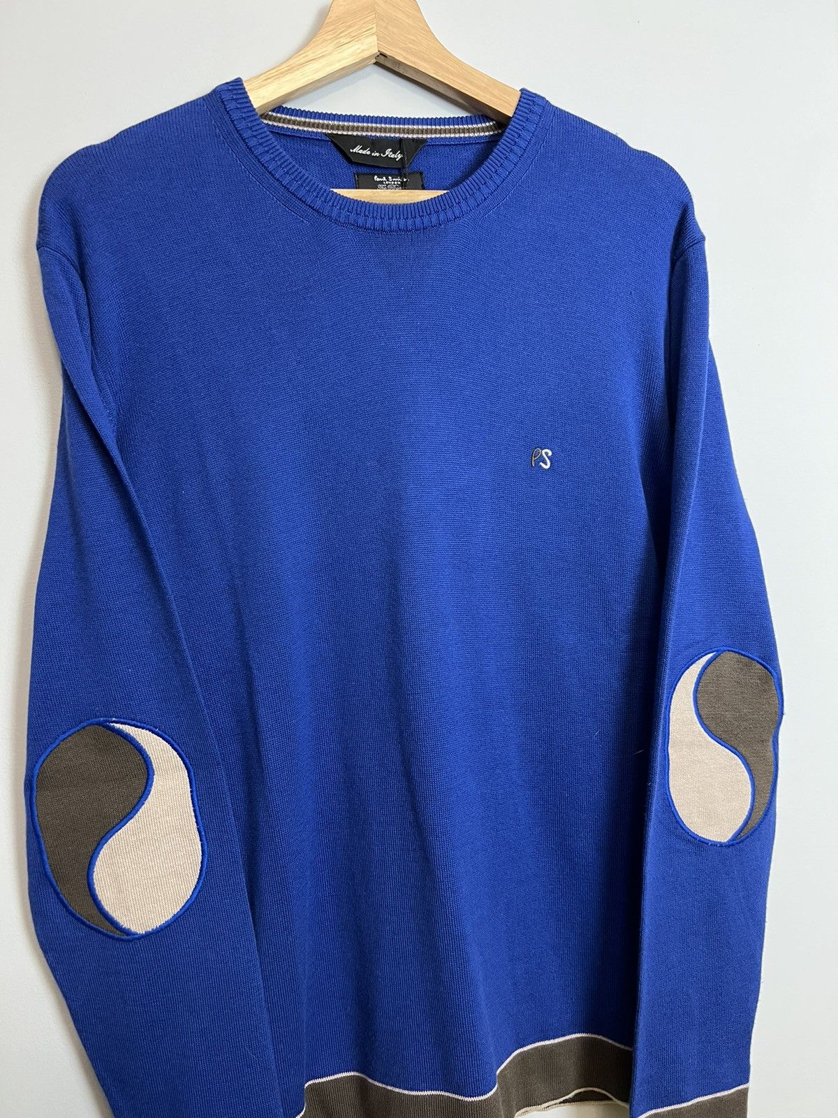 Paul Smith Deadstock Paul Smith Two Tone Knitted Sweater XXL Rare Size US XXL / EU 58 / 5 - 4 Thumbnail