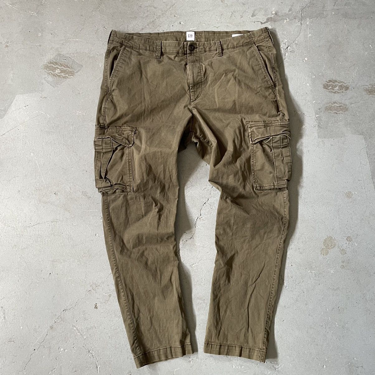 Vintage Vintage Gap Olive Green Cargo Pants 40x32 Grailed