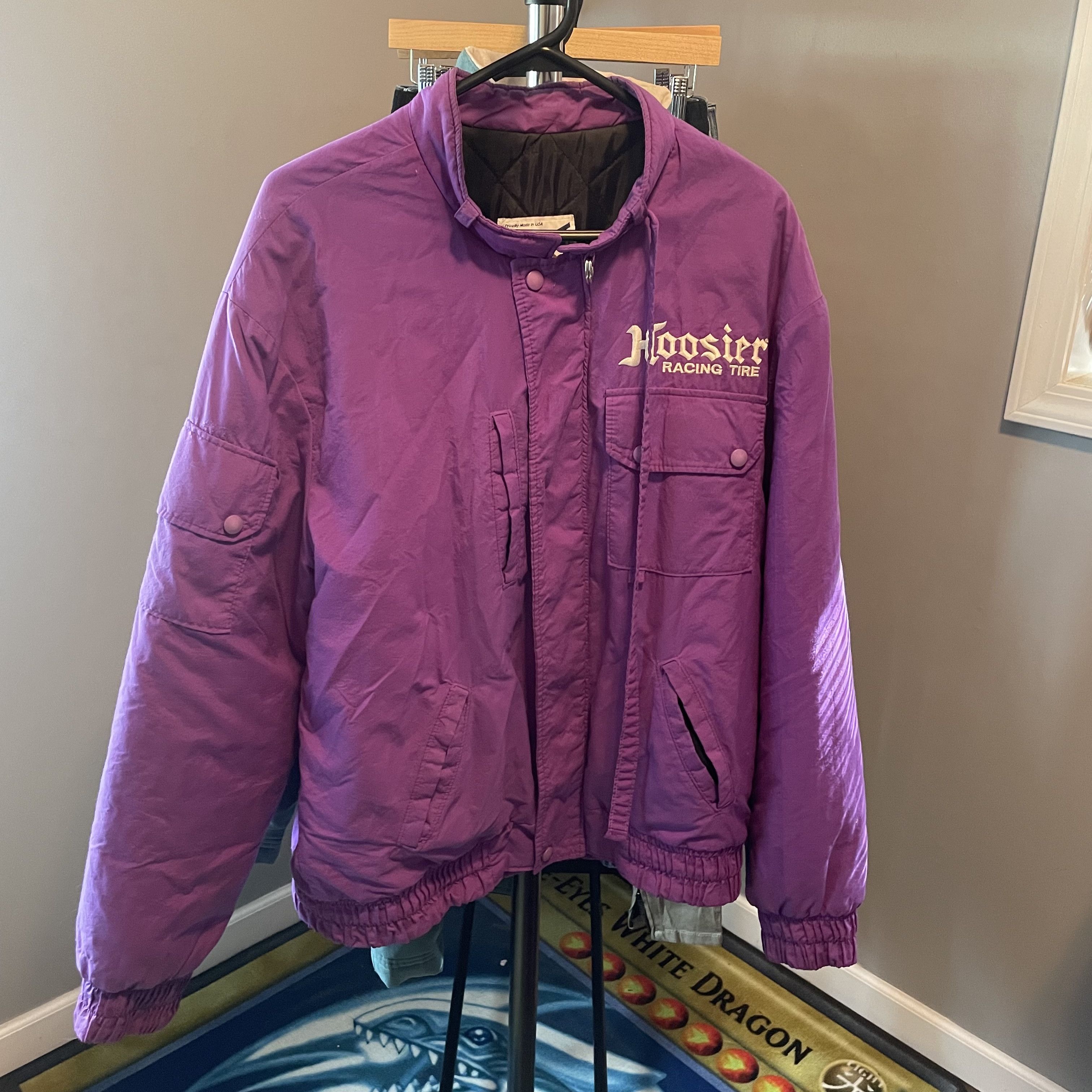 Vintage Hoosier racing tire jacket | Grailed