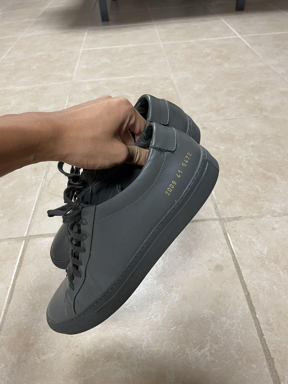 Common Projects Common Projects Achilles Low Medium Grey EU41 Size US 8 / EU 41 - 3 Thumbnail