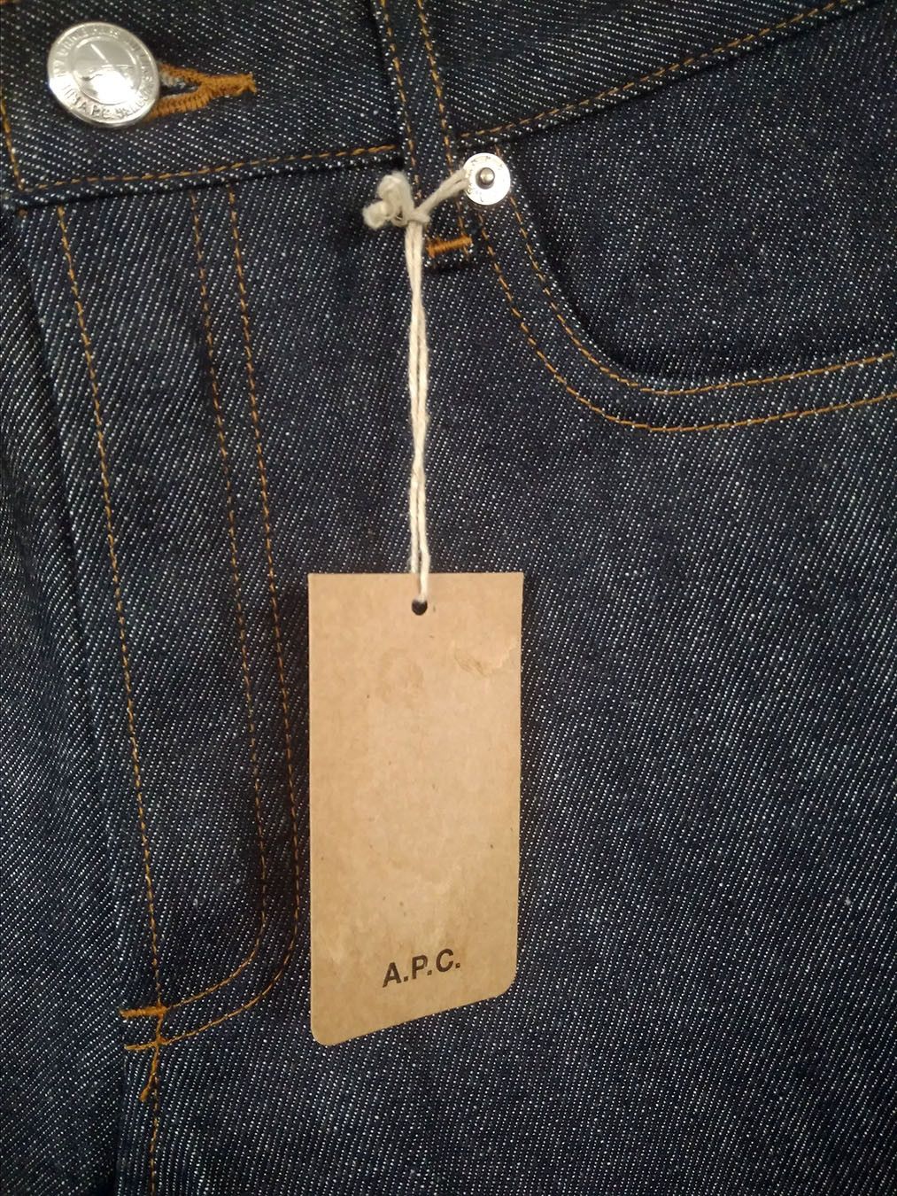 A.P.C. APC "PETIT STANDARD" DENIM - INDIGO - NEW WITH TAGS Size US 32 / EU 48 - 5 Thumbnail