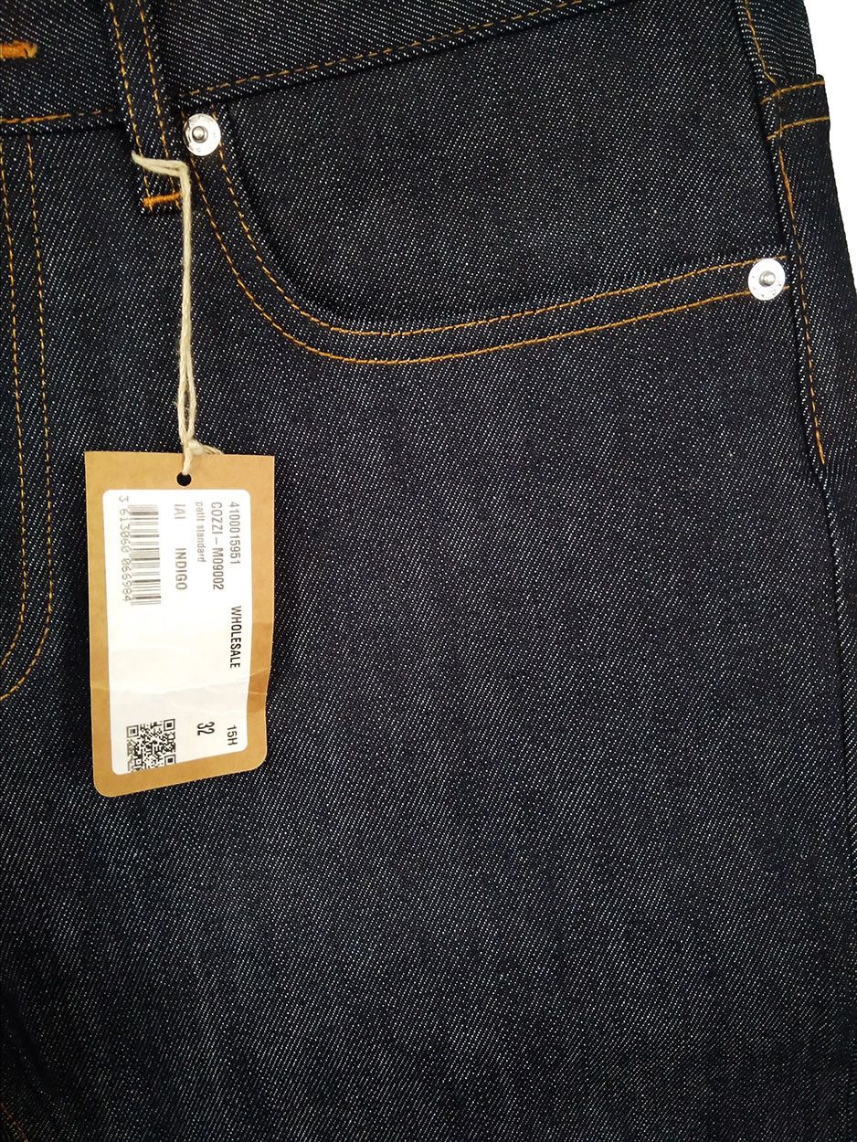 A.P.C. APC "PETIT STANDARD" DENIM - INDIGO - NEW WITH TAGS Size US 32 / EU 48 - 4 Thumbnail