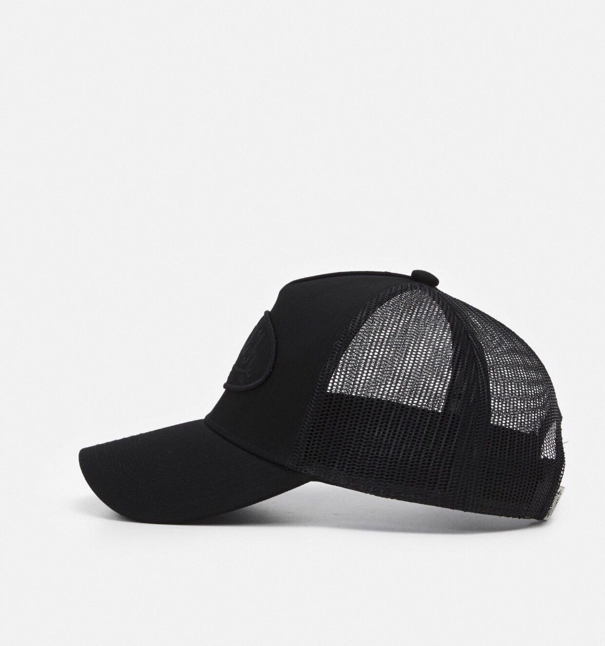 Von Dutch Triple Black 🖤 Von Dutch Drip Trucker Cap Hat Size ONE SIZE - 4 Thumbnail