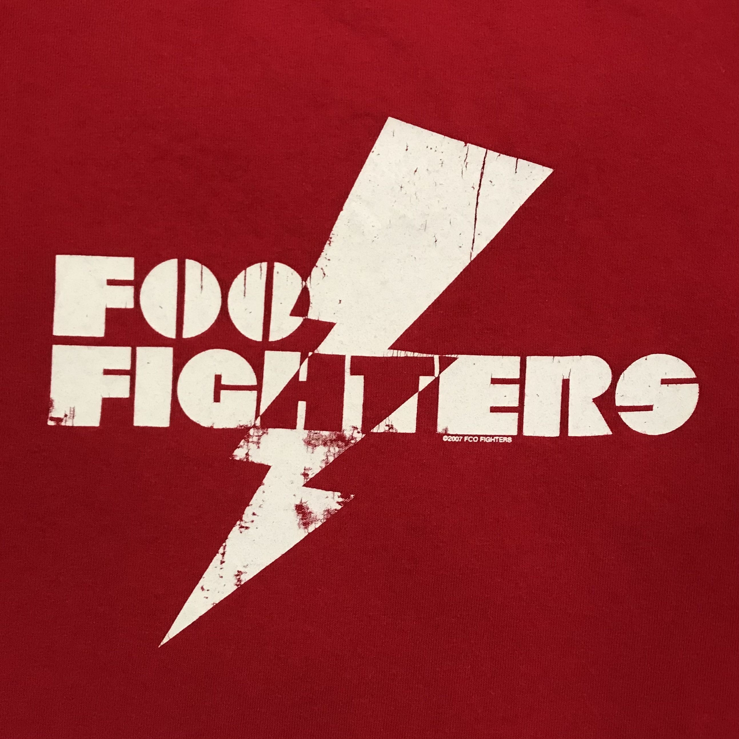 BUY MAGLIA T SHIRT FOO FIGHTERS LOGO SIZE MEDIUM