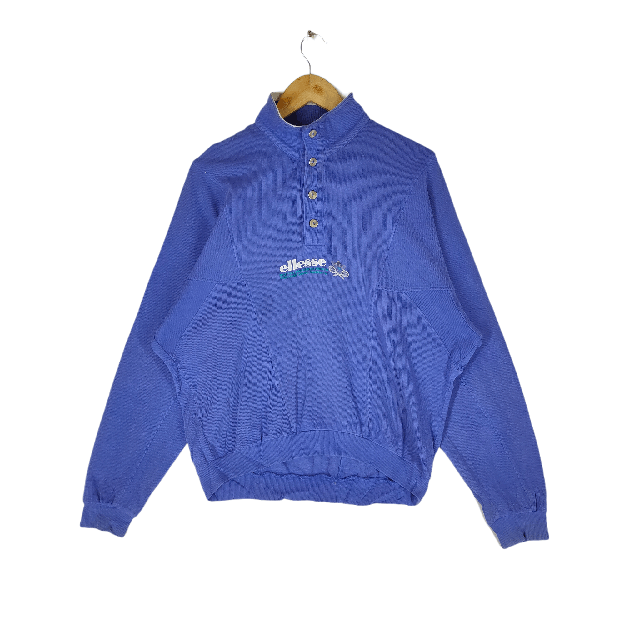 Ellesse ELLESSE TENNIS Embroidery Logo L Size Baggy Sweatshirt Size US L / EU 52-54 / 3 - 1 Thumbnail