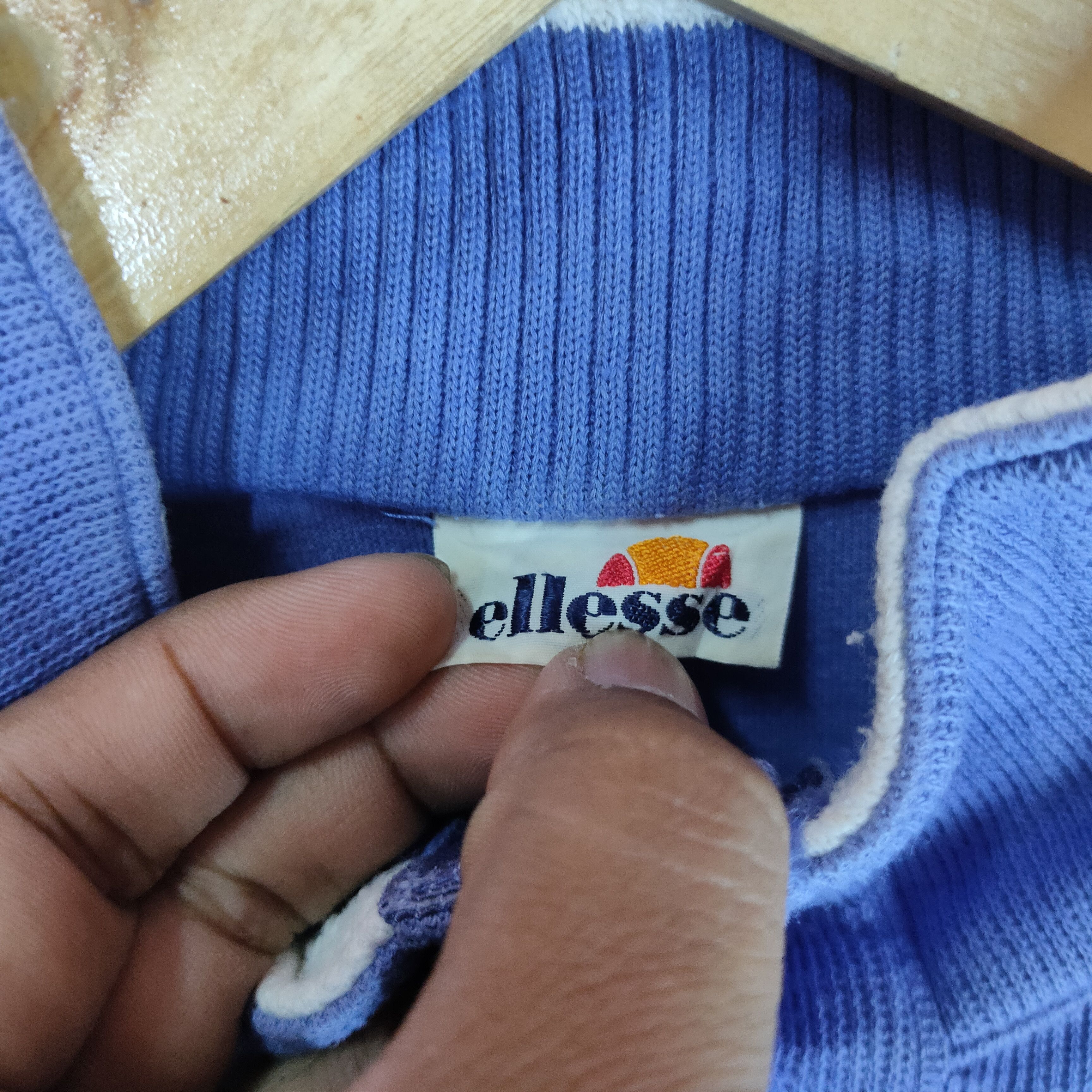 Ellesse ELLESSE TENNIS Embroidery Logo L Size Baggy Sweatshirt Size US L / EU 52-54 / 3 - 3 Thumbnail