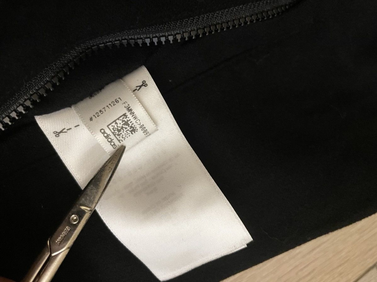 Y-3 × Yohji Yamamoto Y-3 suit band sweatshirt + wool jersey cuffed pants Size 50S - 9 Thumbnail
