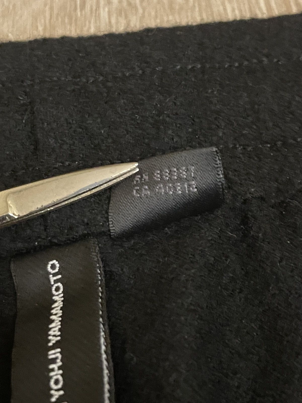 Y-3 × Yohji Yamamoto Y-3 suit band sweatshirt + wool jersey cuffed pants Size 50S - 18 Thumbnail