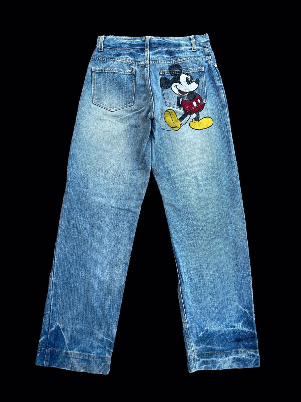 Vintage Vintage Distressed Mickey Jeans Size US 28 / EU 44 - 2 Thumbnail